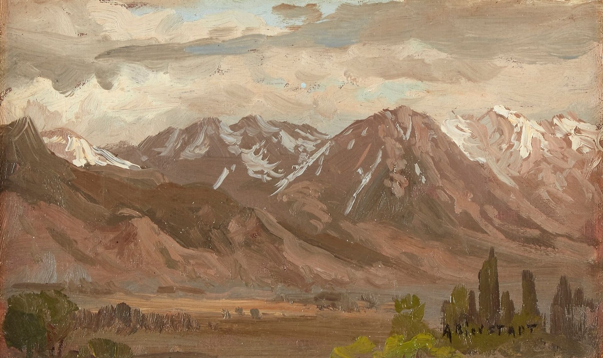 Montana Landscape by Albert Bierstadt