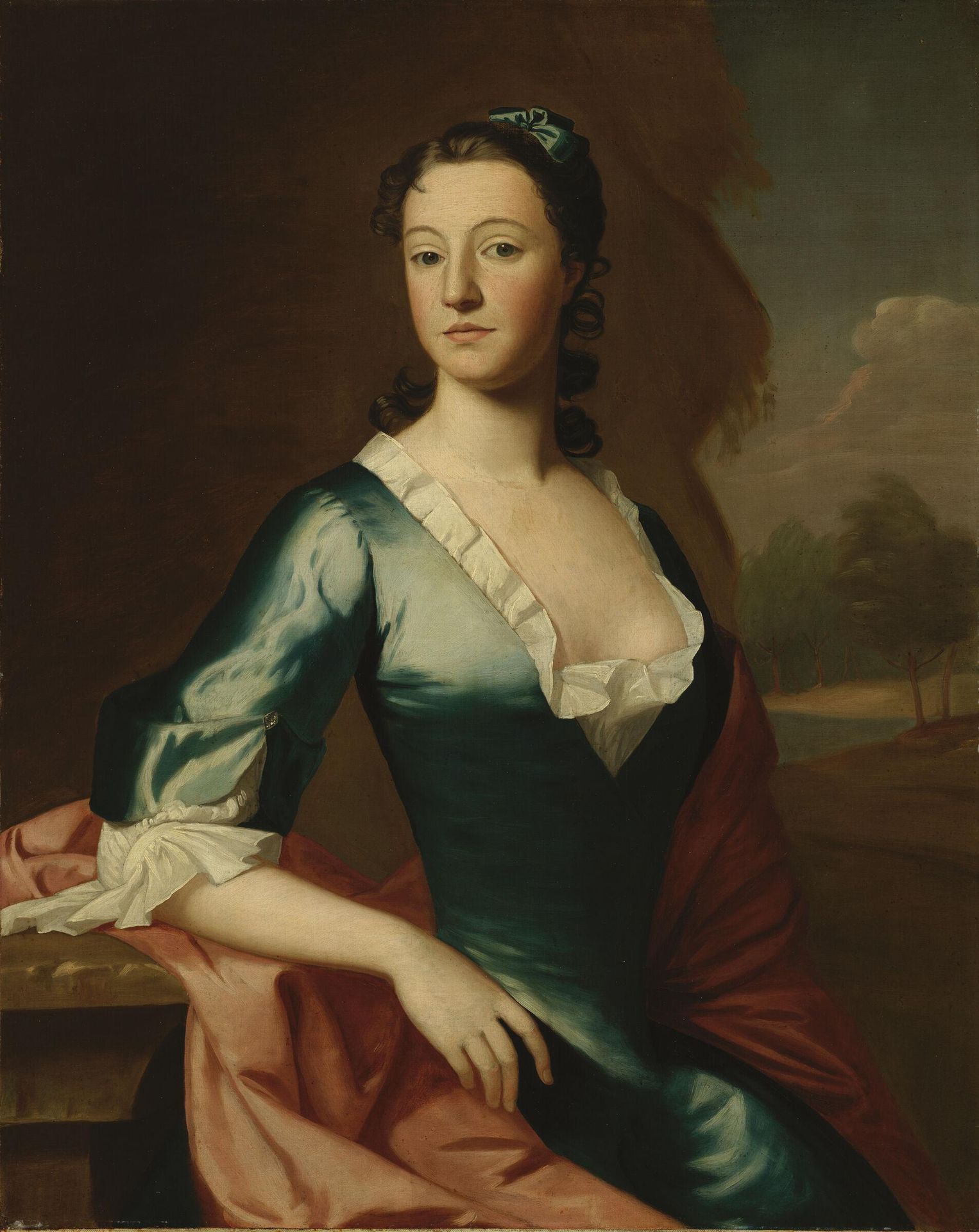 Hannah Speakman Rowe (Mrs. John Rowe) (1725-1805) by Robert Feke