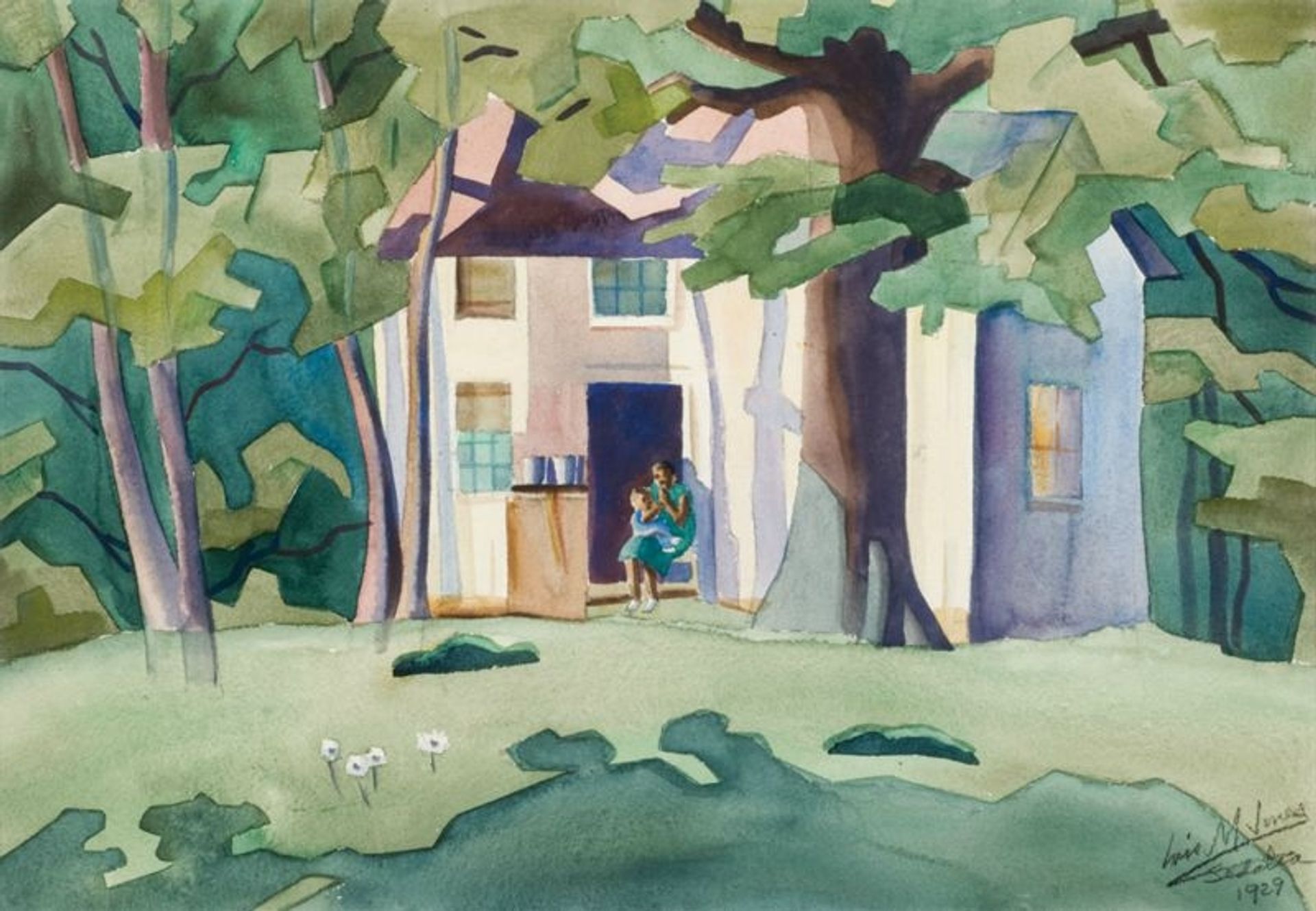 Sedalia, North Carolina by Beauford Delaney