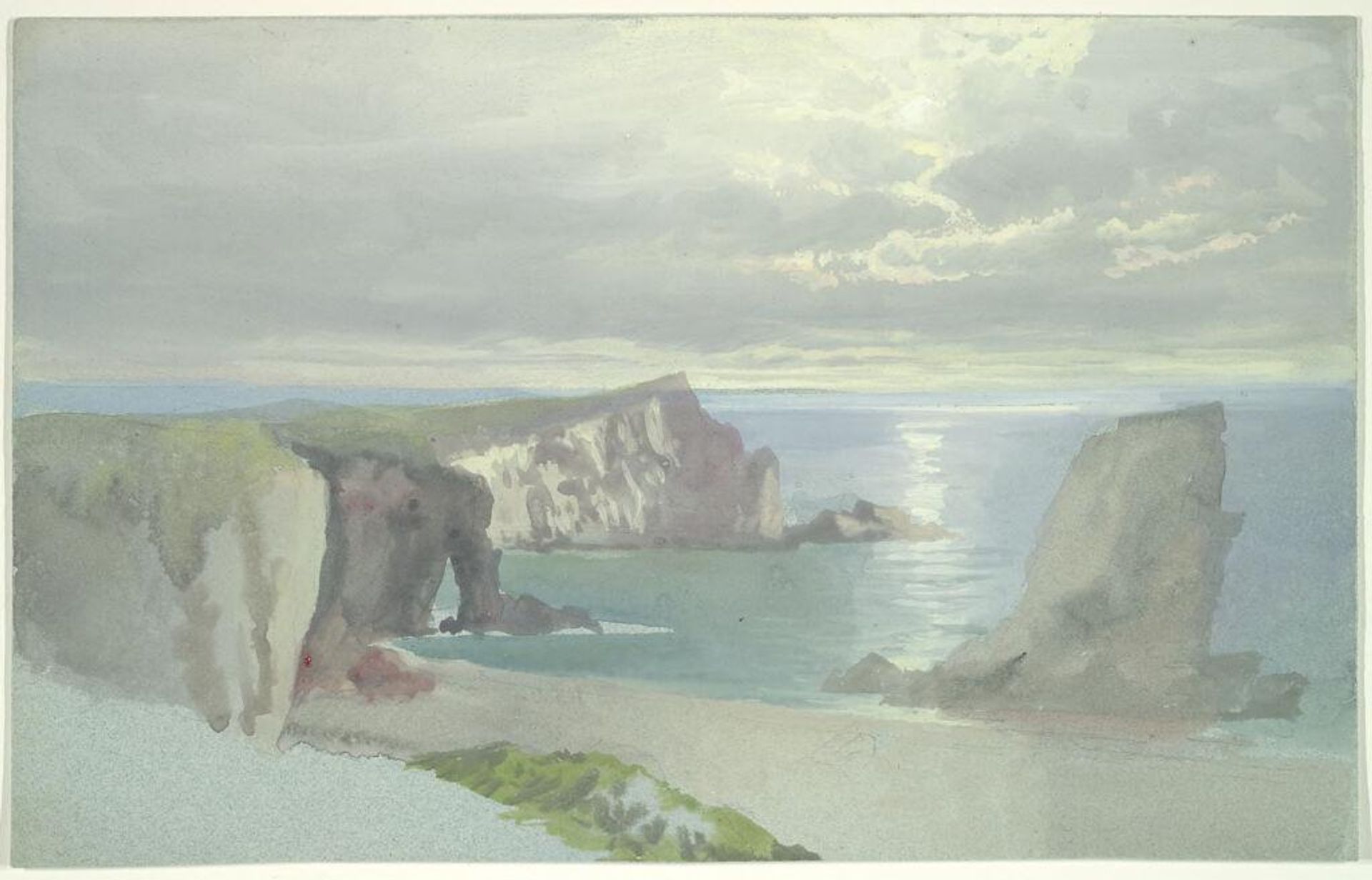Cliffs on the Shore by William Trost Richards