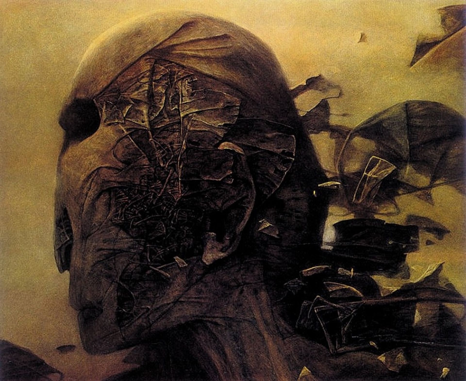 Untitled by Zdzislaw Beksinski