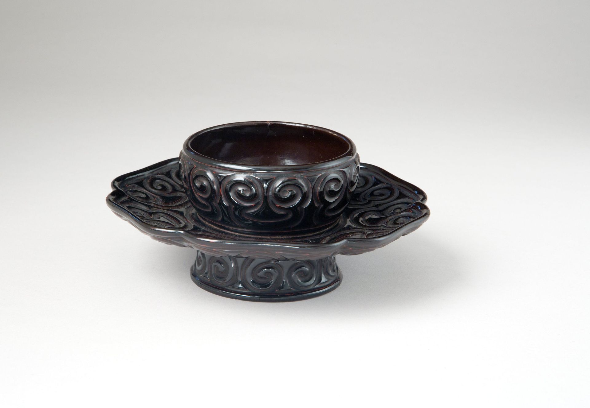 Tea bowl stand by Anonymous