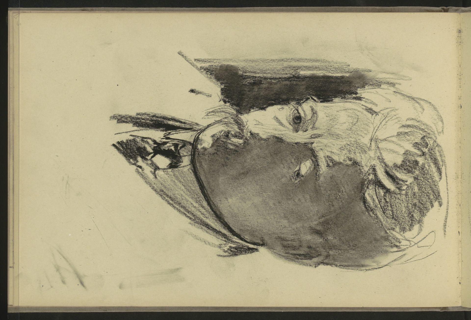 Portret van schrijver Jan Hofker by Willem Witsen