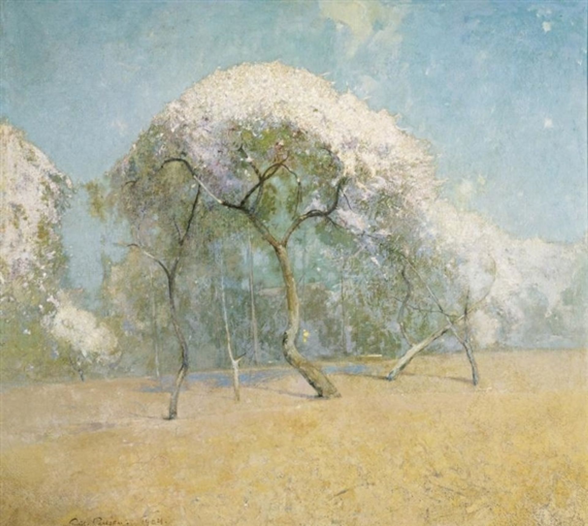 Spring Landscape by Emil Carlsen