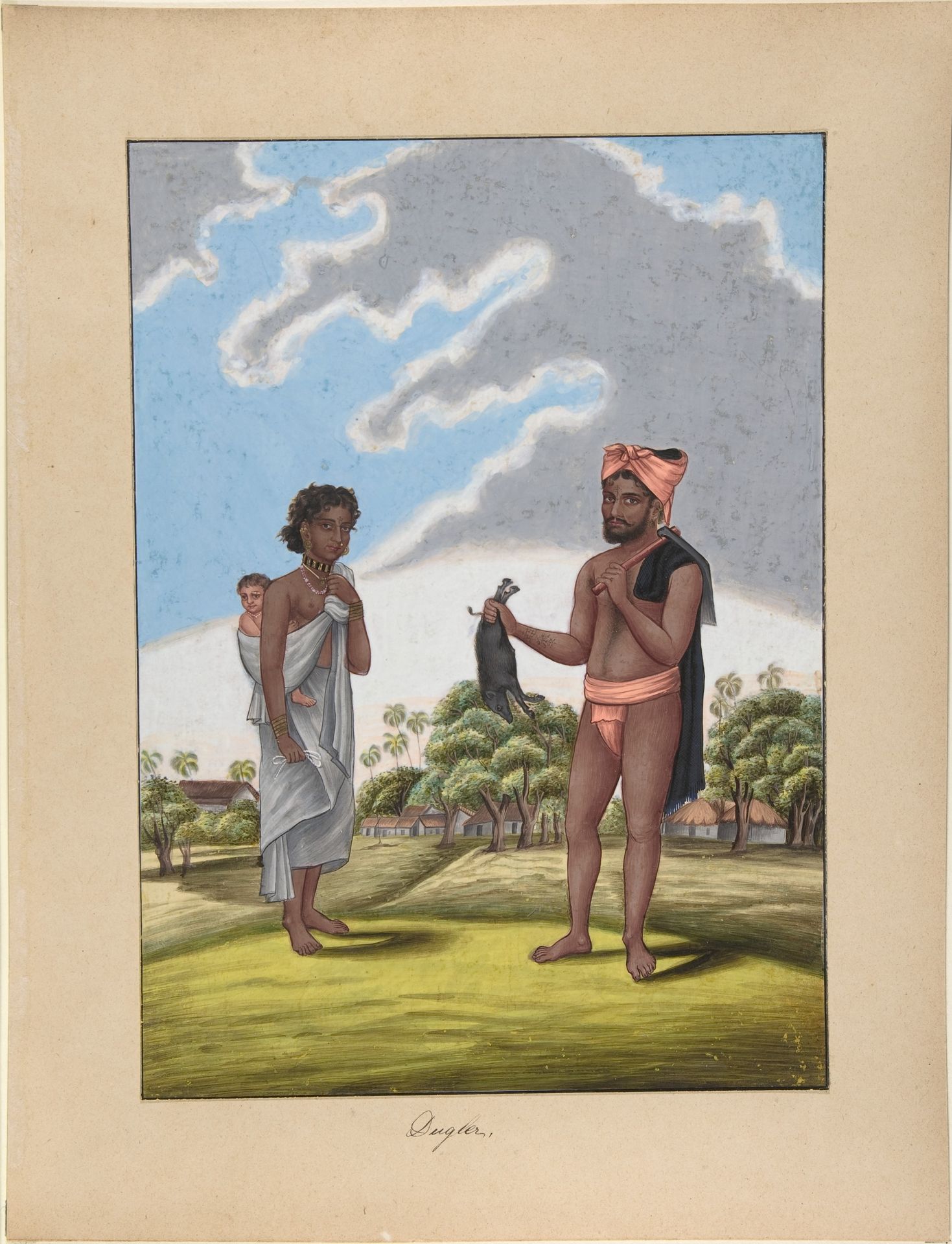 Dugler, from Indian Trades and Castes by Anonymous