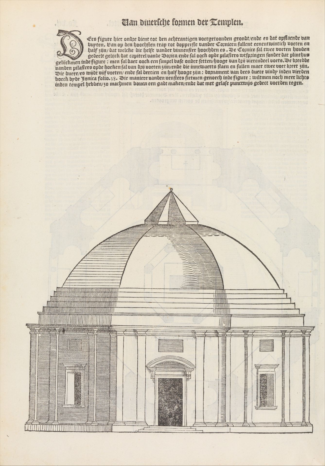 Den eersten (-vijfsten) boeck van architecturen by Sebastiano Serlio
