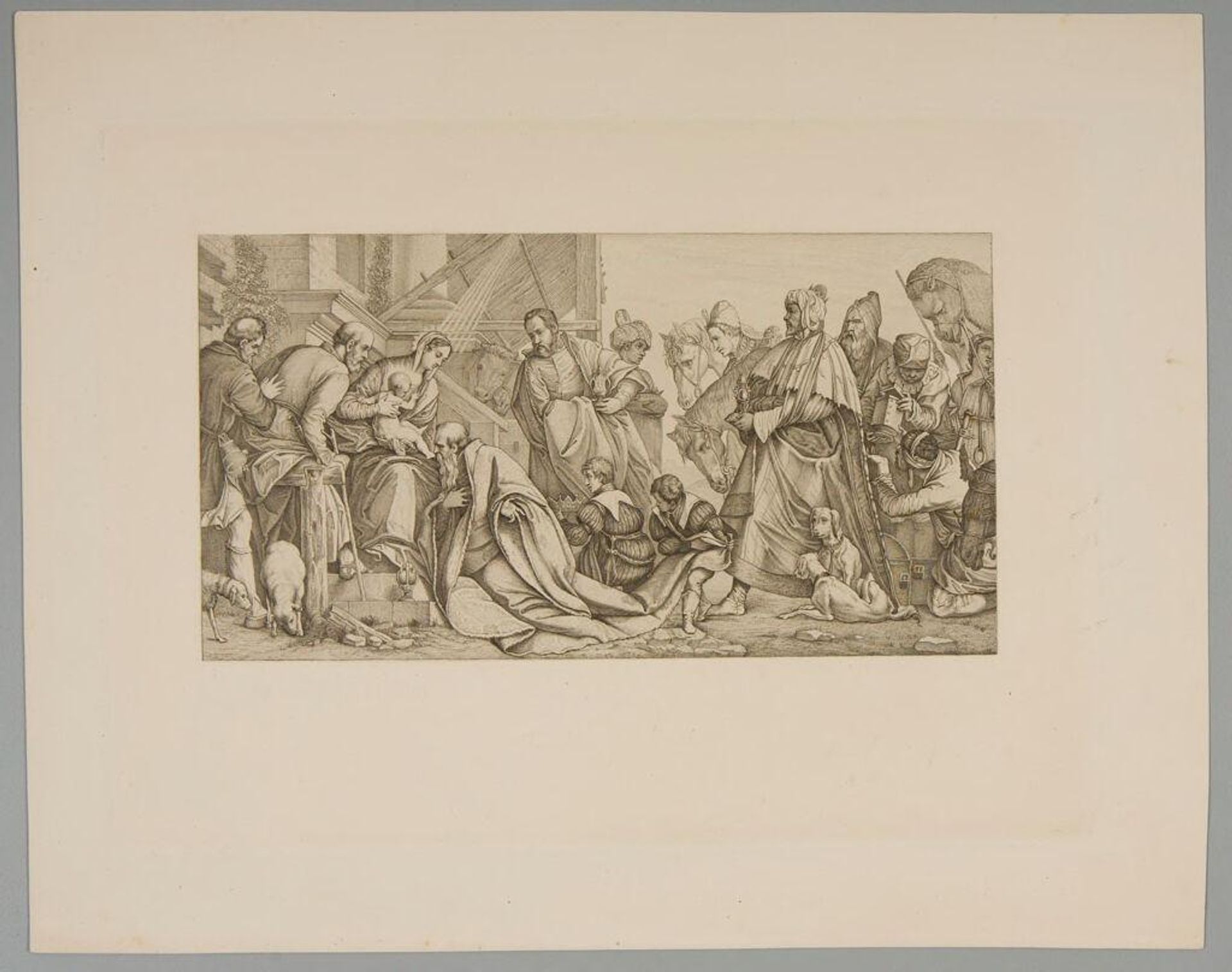 Adoration of the Magi by Hermann Walde