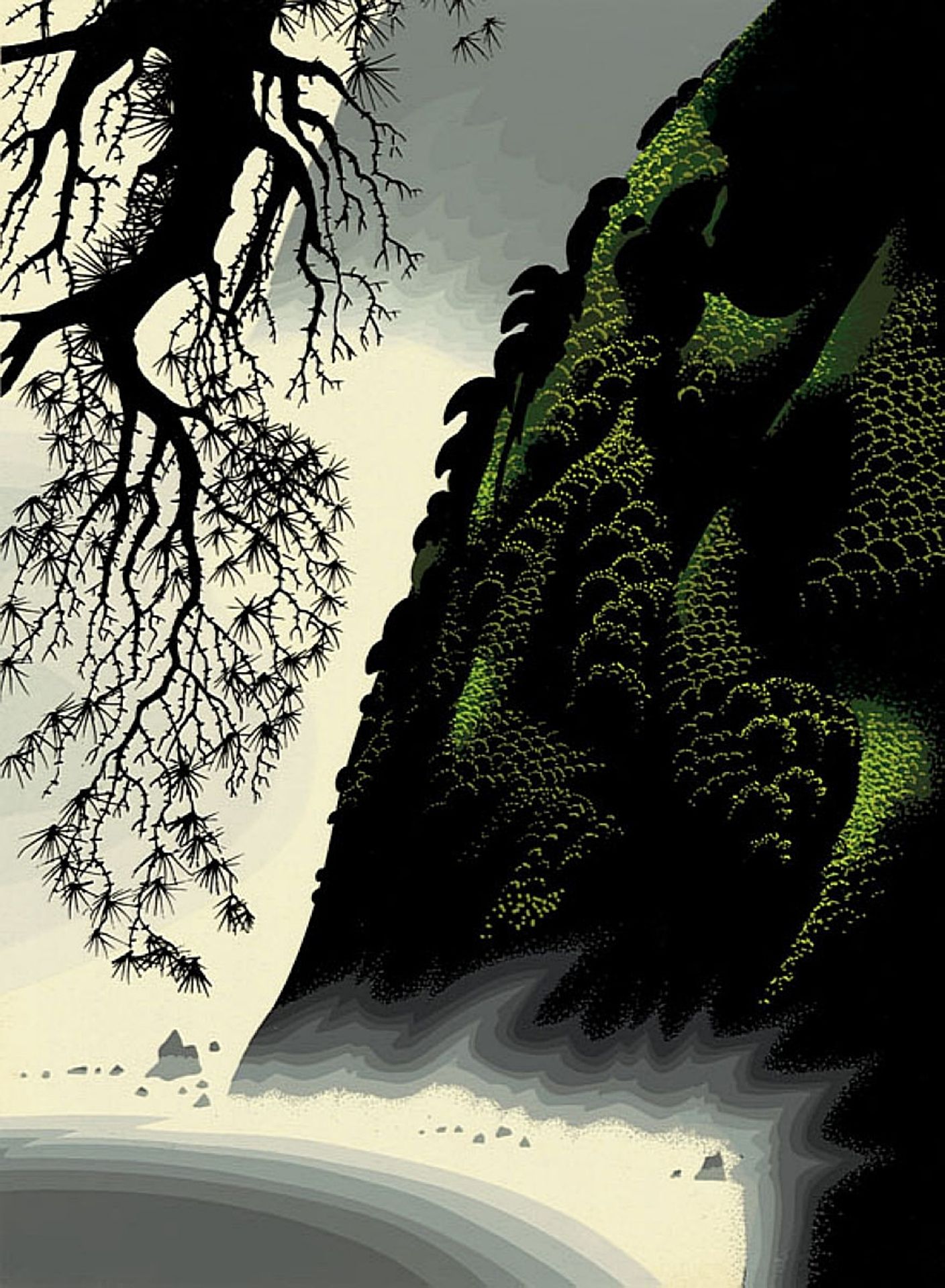 Little Big Sur by Eyvind Earle