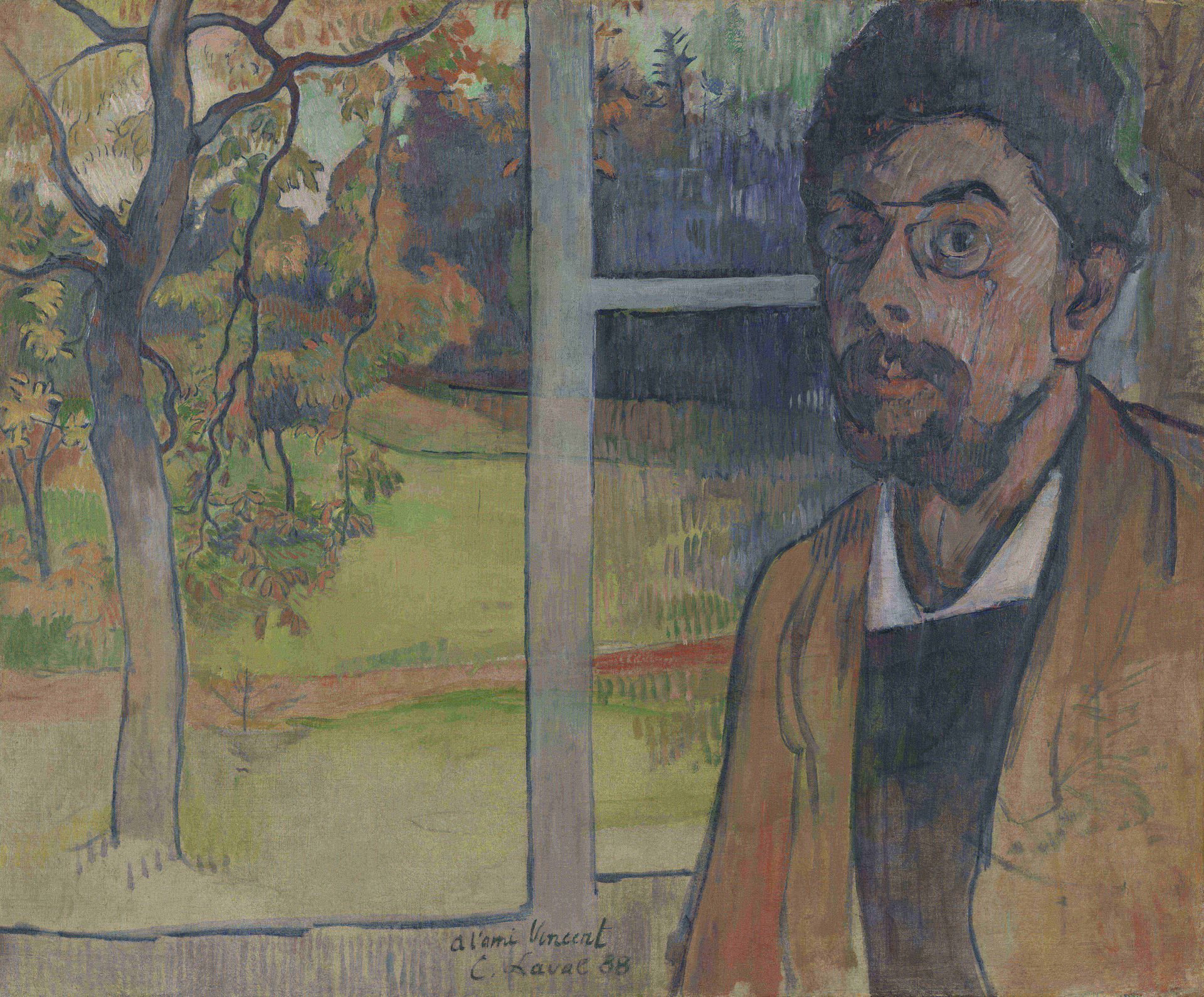 Self Portrait by Charles Laval