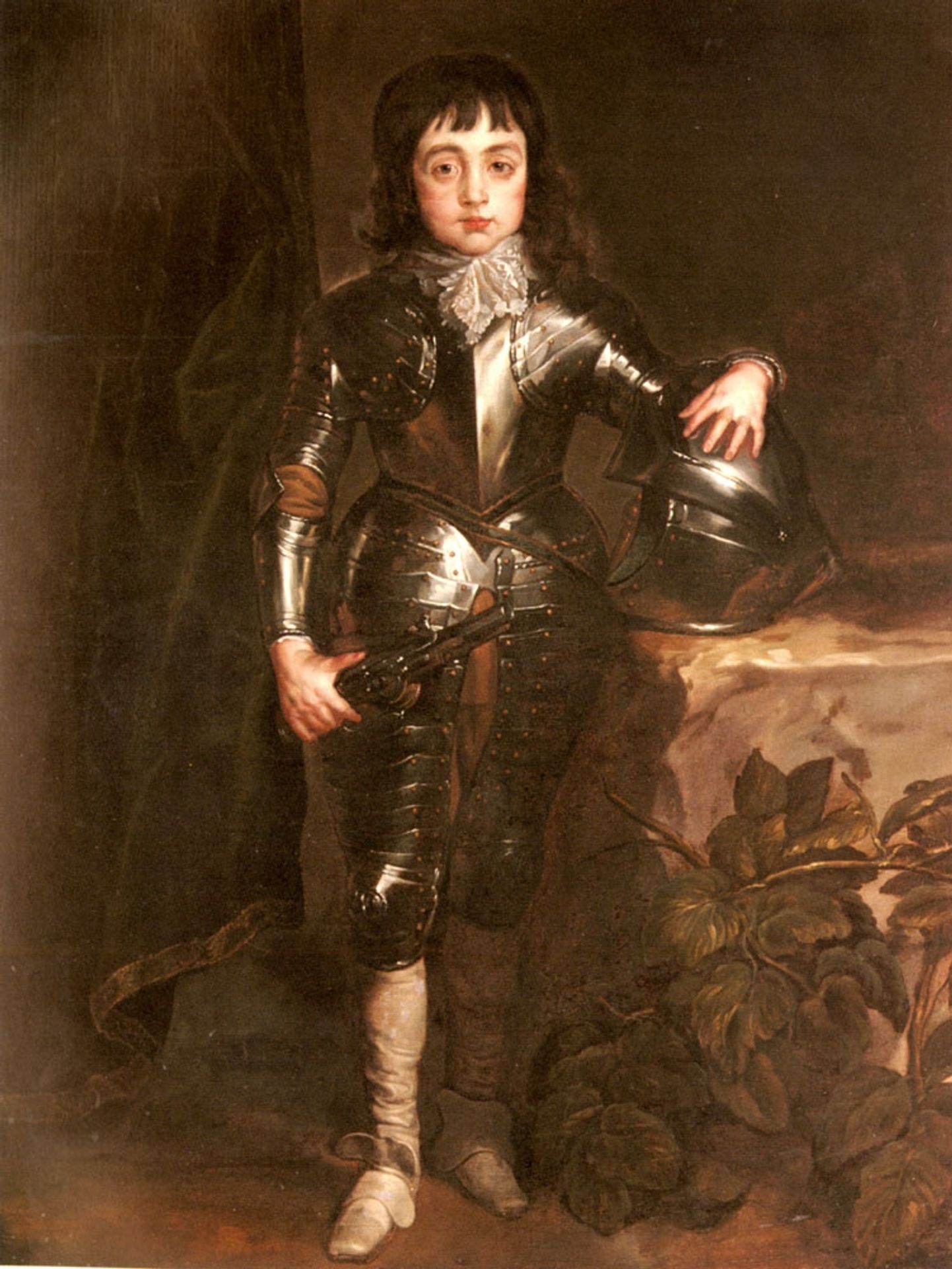 Portrait of Charles II When Prince of Wales by Anthony van Dyck