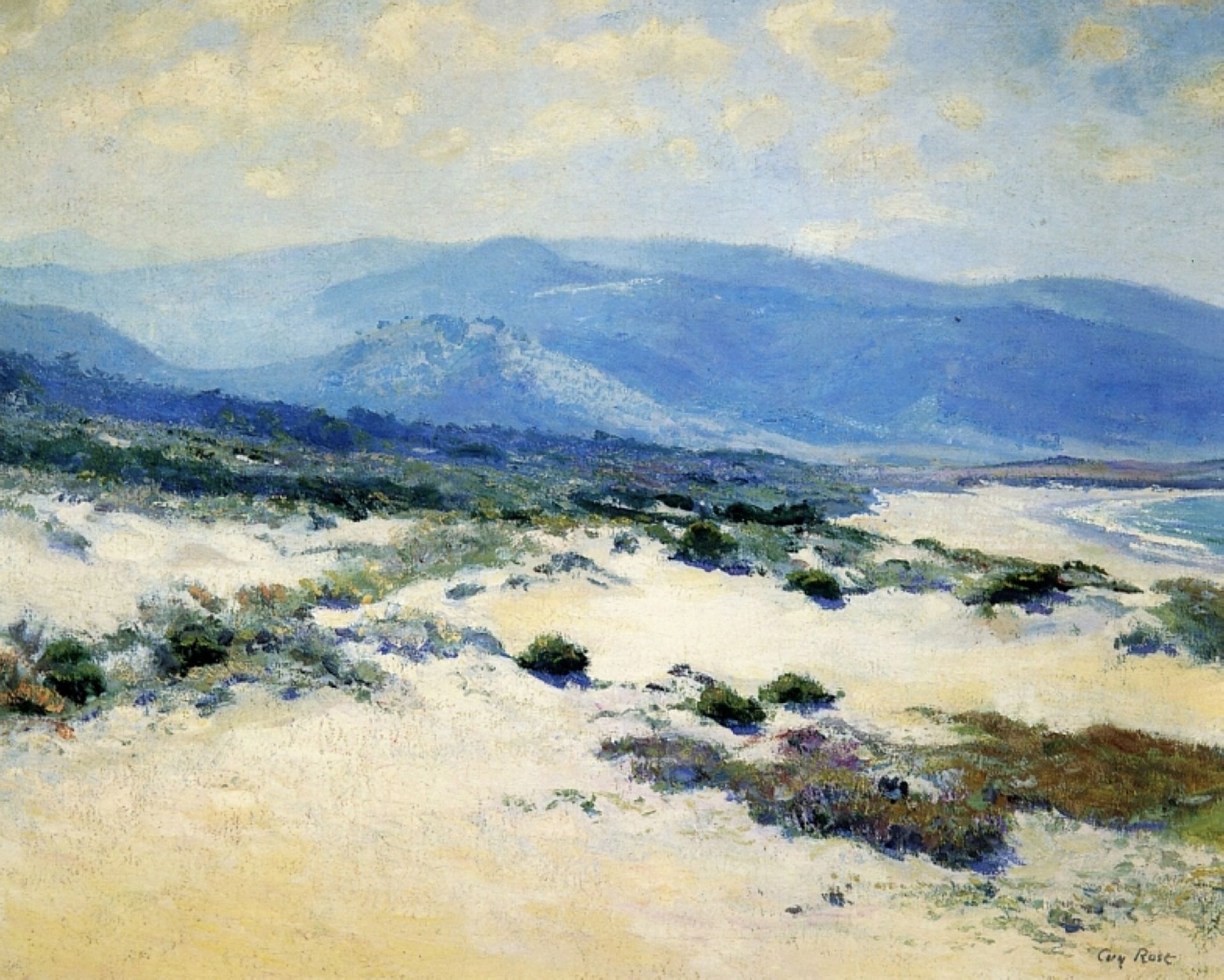 Carmel Shore by Rose O'Neill