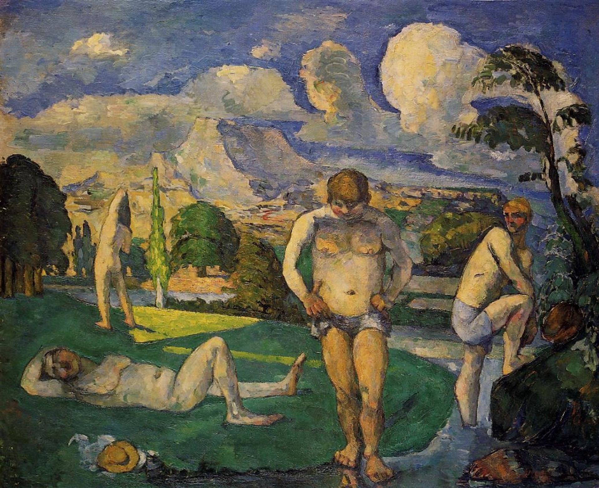 Bathers at Rest by Paul Cézanne