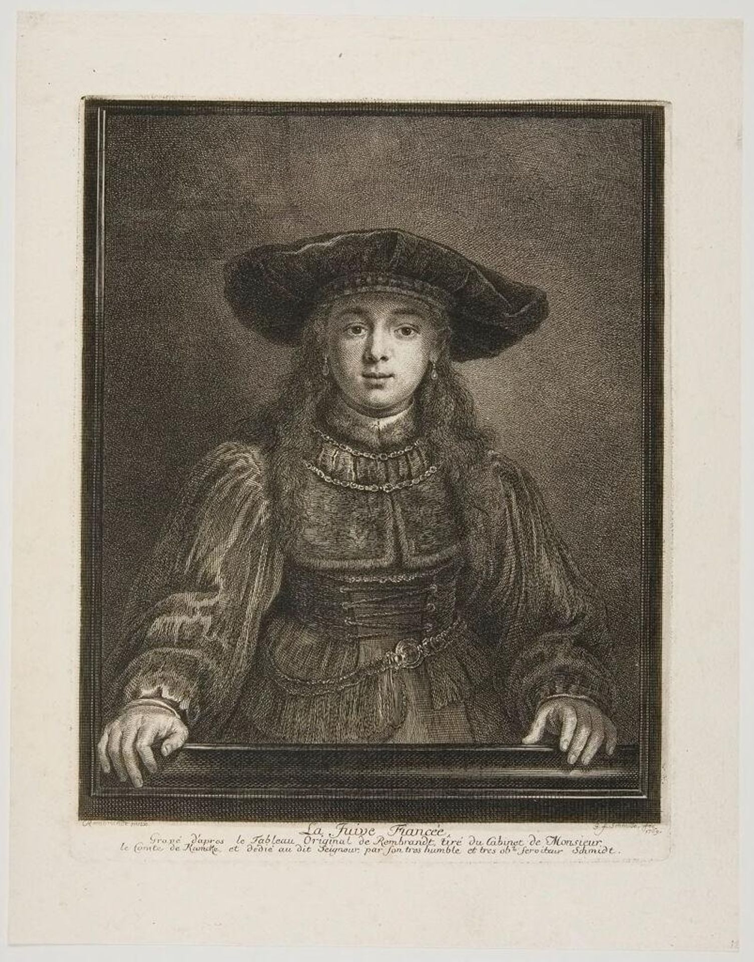 The Jewesh FiancÃ©e by Georg Friedrich Schmidt