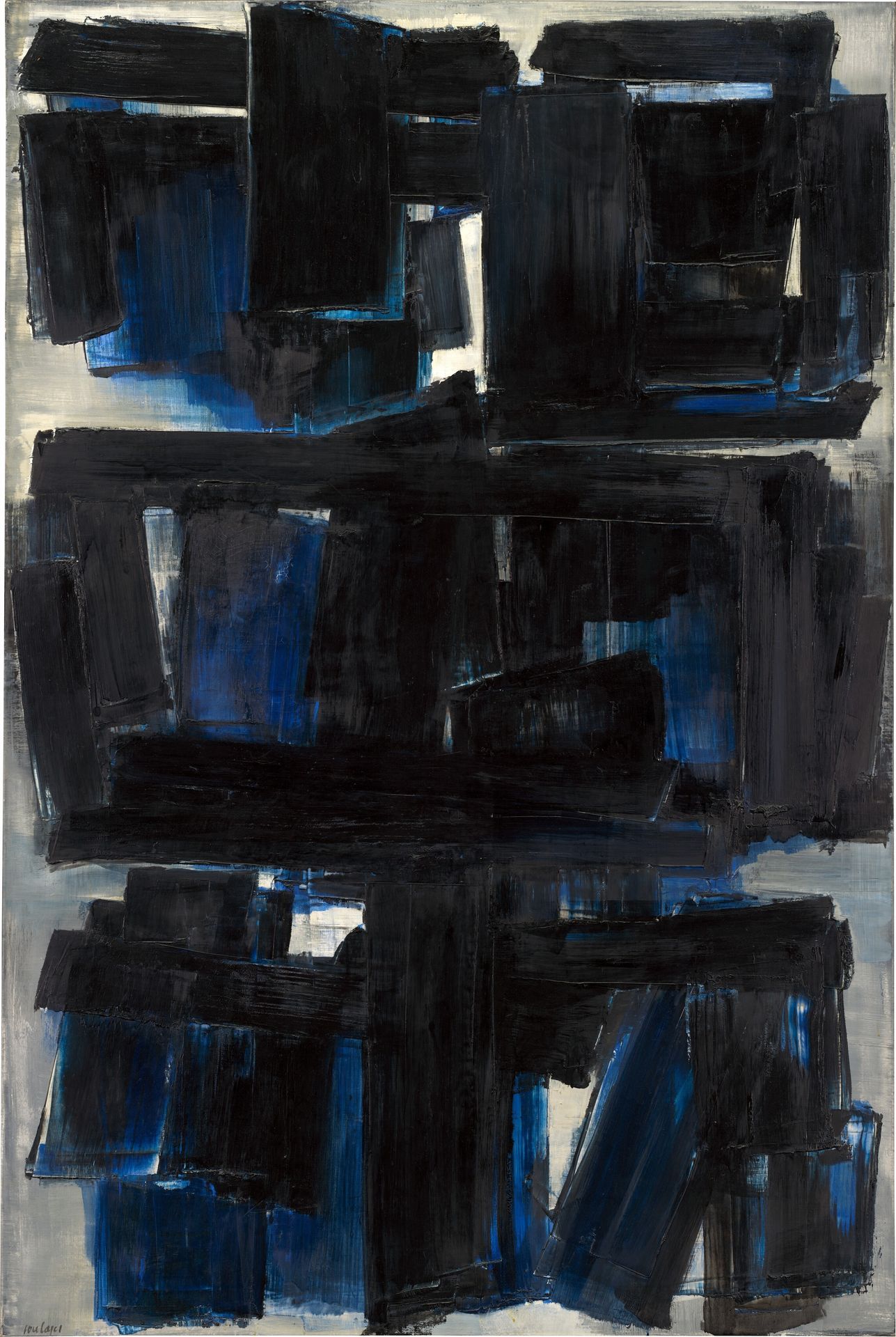 Peinture 195 x 130 cm, 30 octobre 1957 by Pierre Soulages