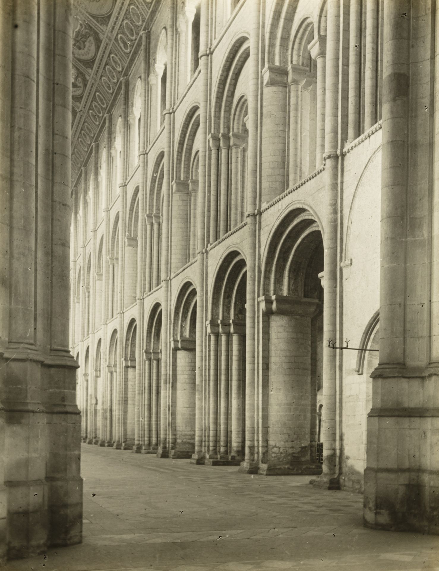 Ely Cathedral: Nave from under West Tower by Frederick H. Evans