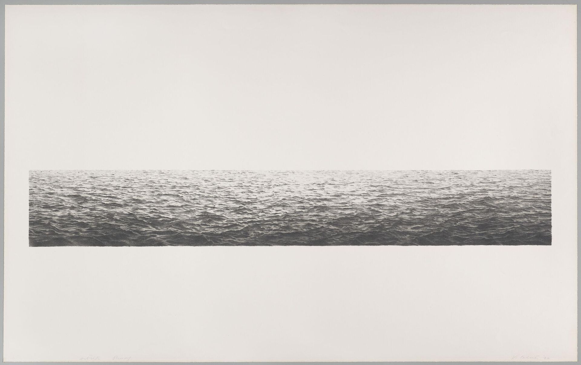 Untitled (Ocean) by Vija Celmins