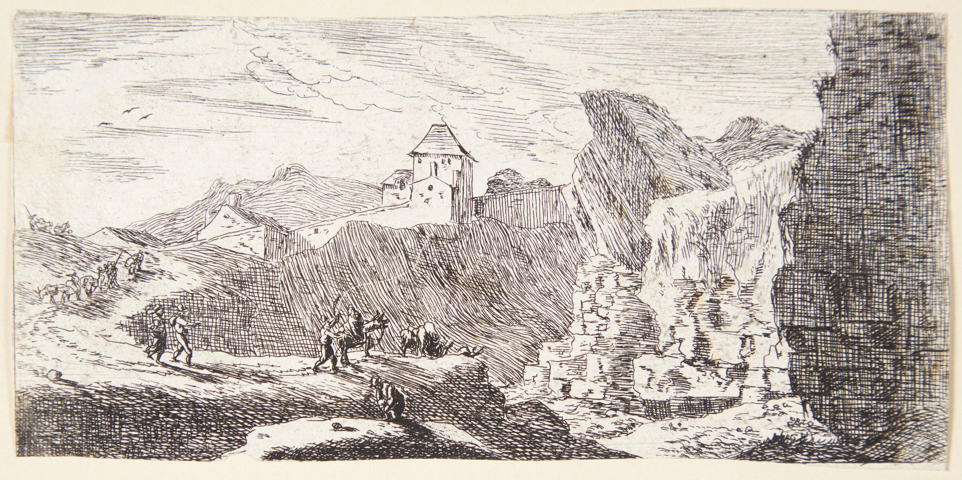 Stenbrud mellem Belleville og Charonne by Reinier Nooms