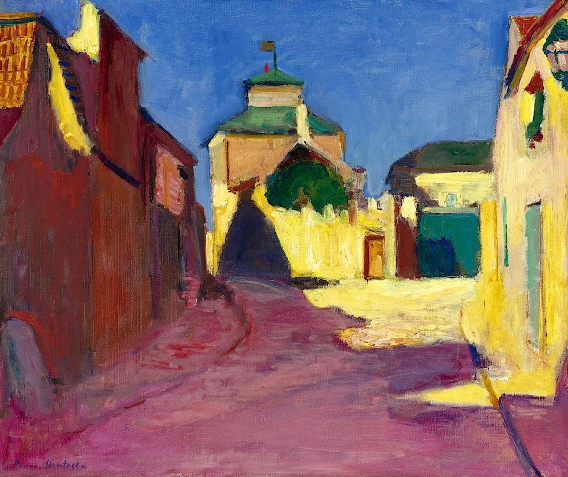 Une Rue À Arcueil by Henri Matisse