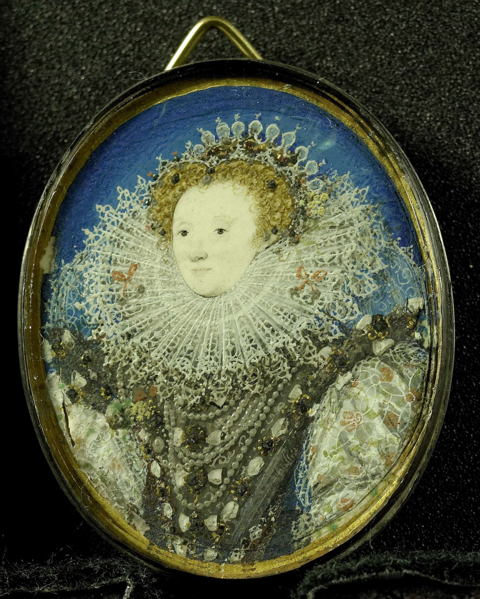 Elizabeth I (1533-1603), koningin van Engeland by Nicholas Hilliard
