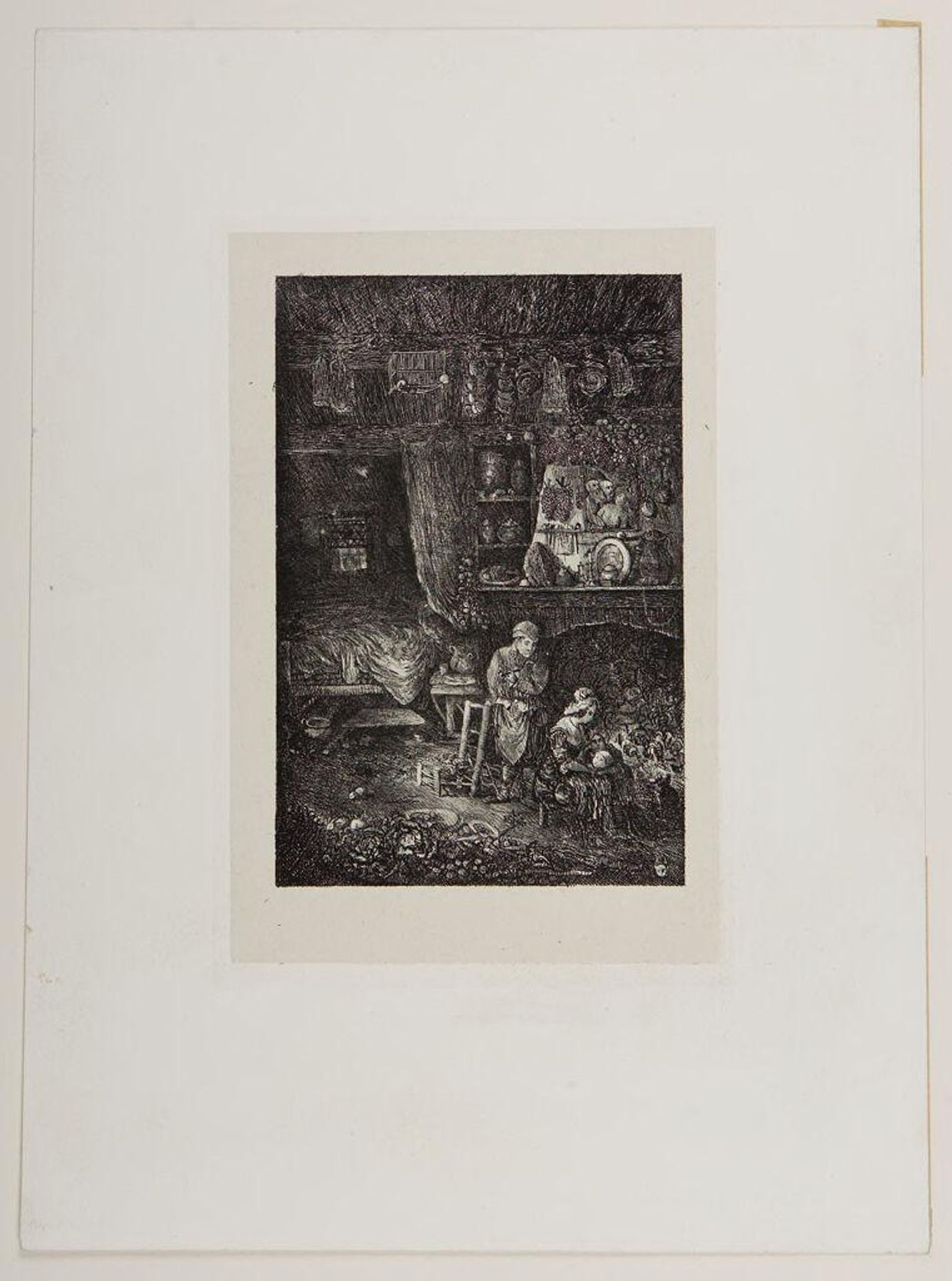 IntÃ©rieur flammand by Rodolphe Bresdin