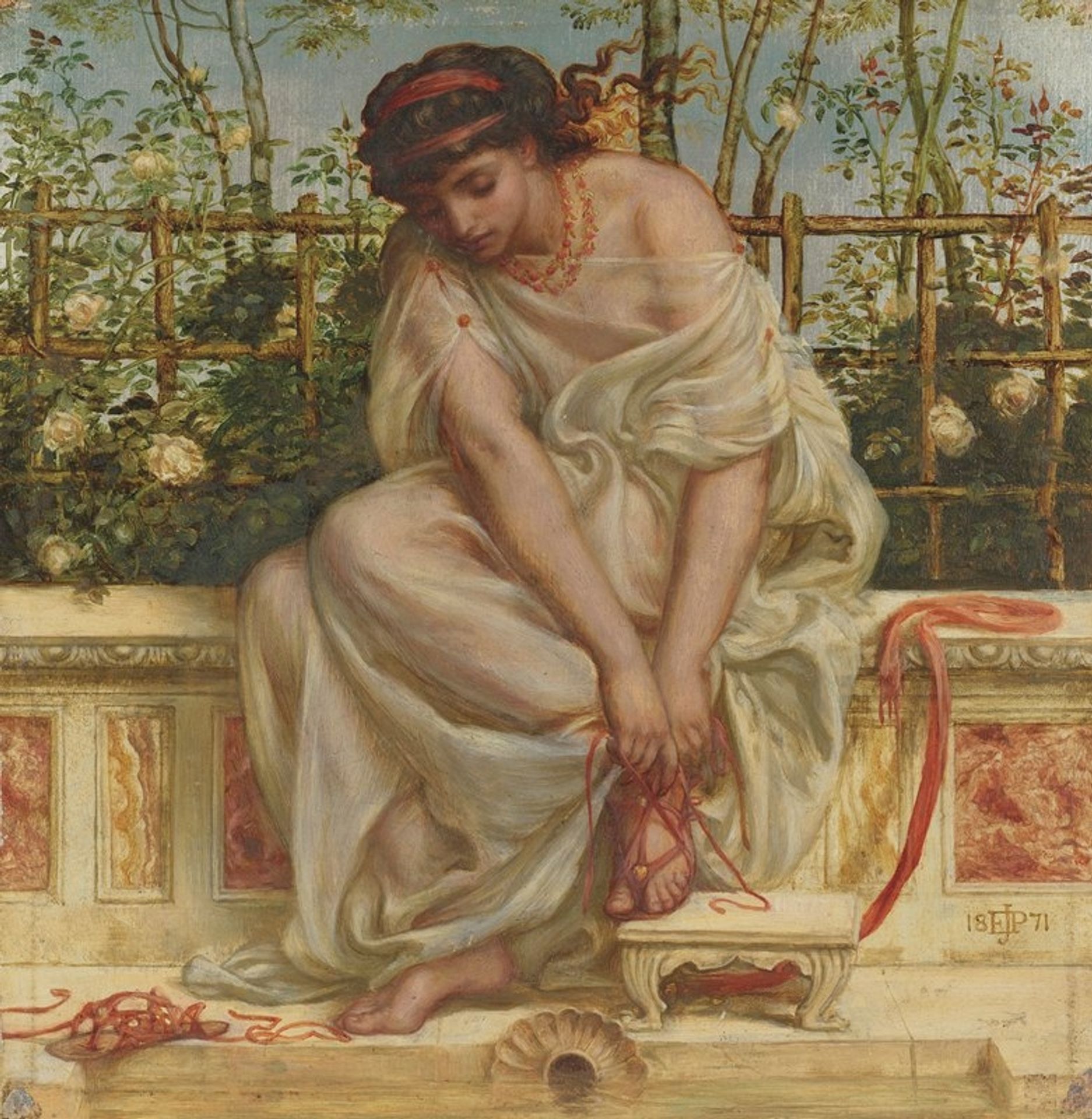 The Sandal by Edward John Poynter