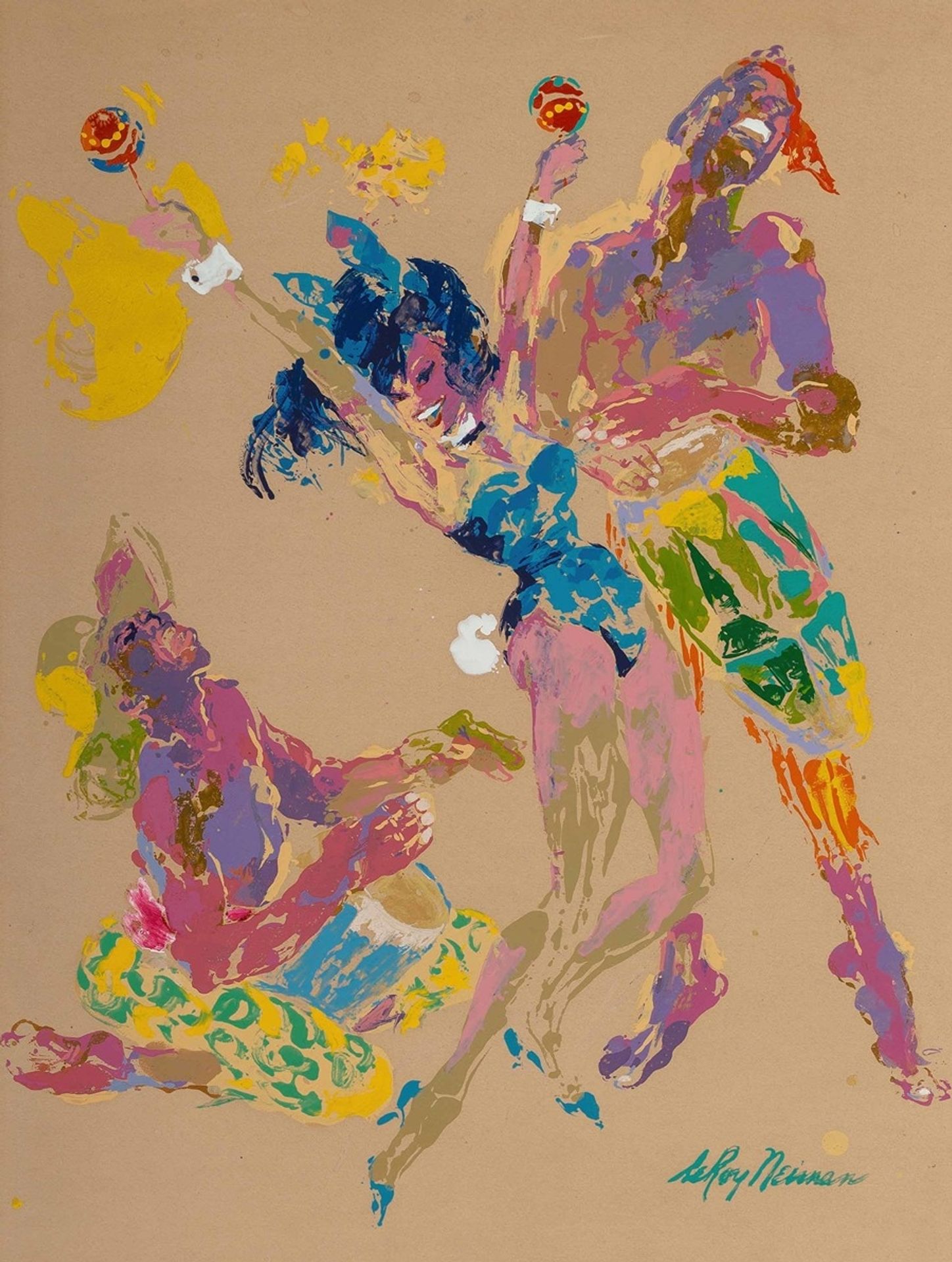 Playboy Bunny, Tropical Fantasy by LeRoy Neiman