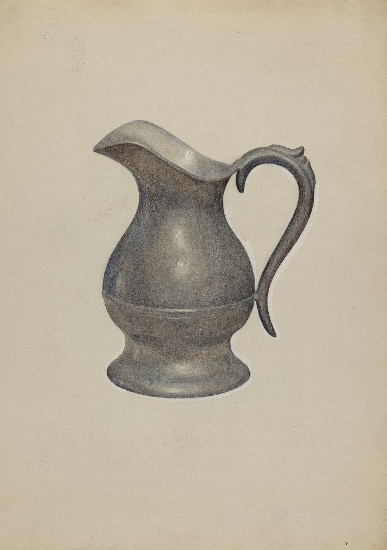 Pewter Pitcher by Francis Borelli