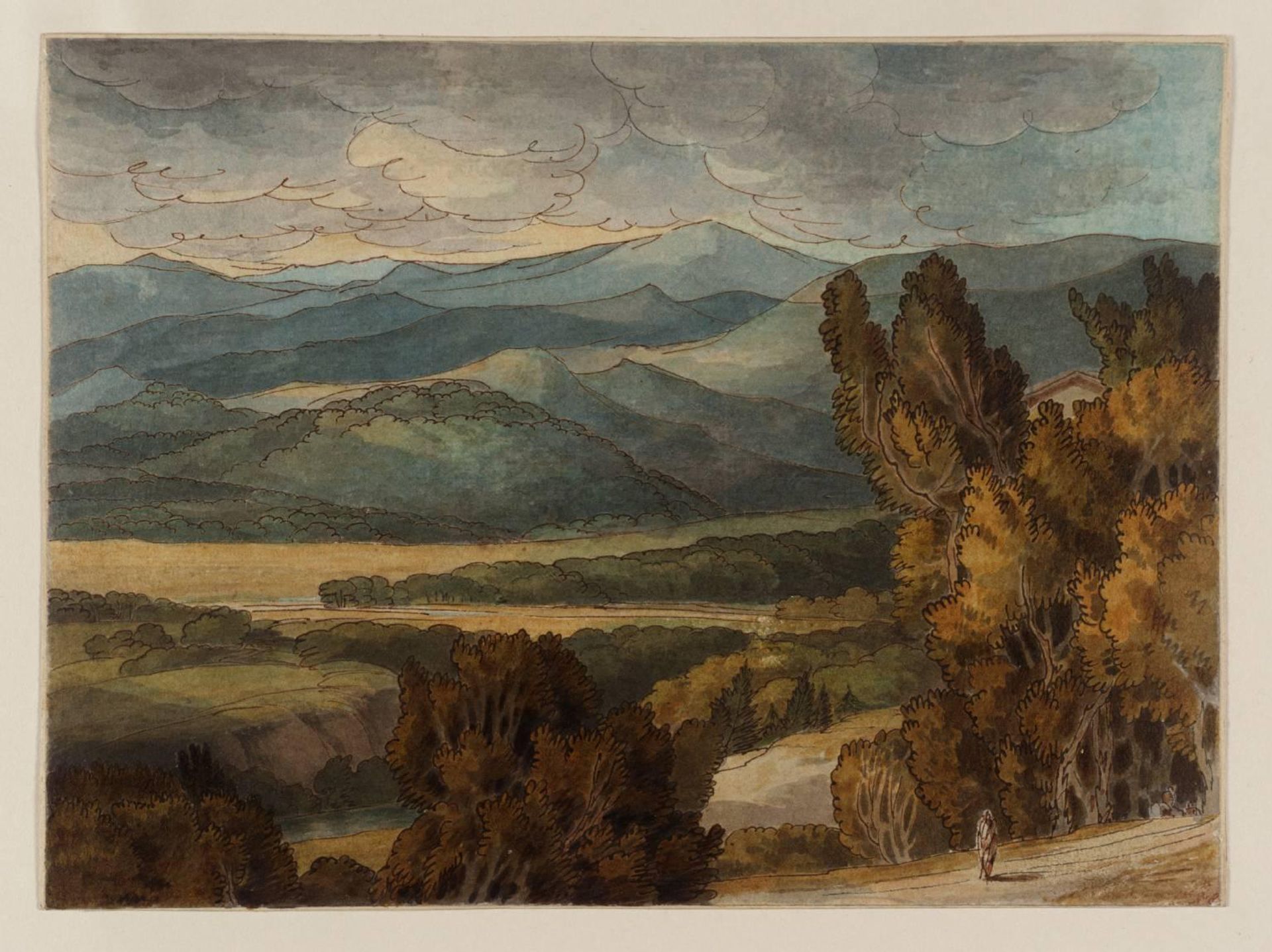 Near Florence by Francis Towne