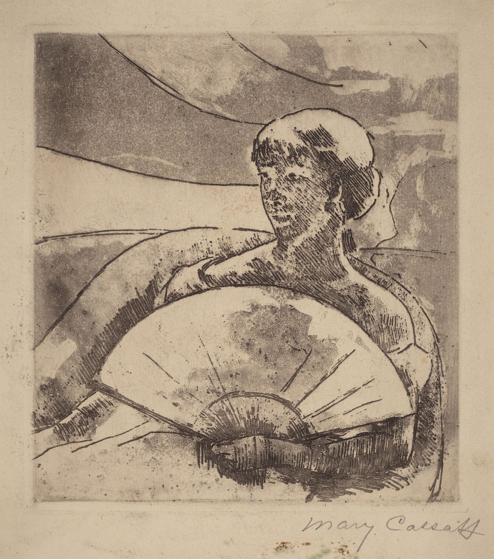 In the Opera Box (No. 3) by Mary Cassatt