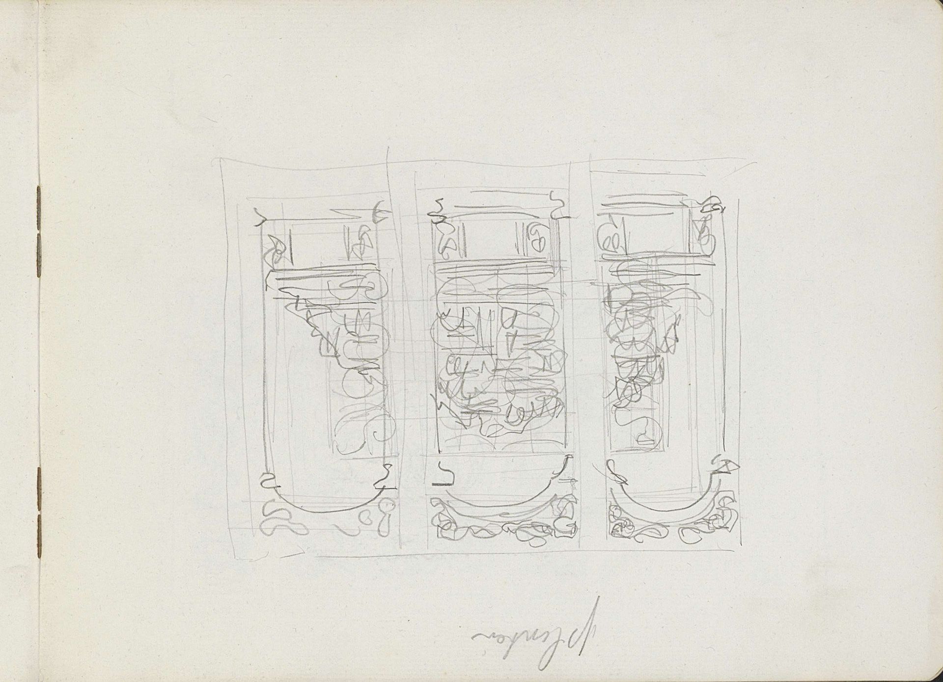 Ontwerpen voor plinten by Carel Adolph Lion Cachet