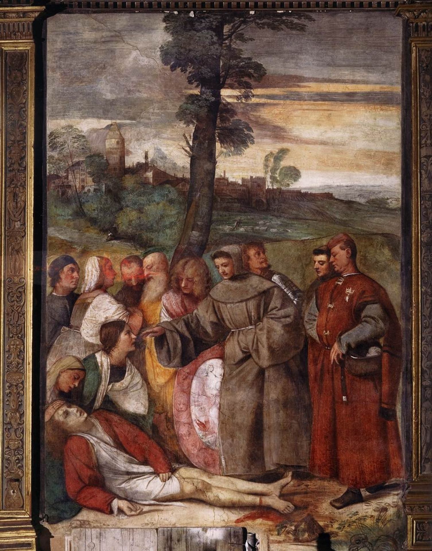 The Healing of the Wrathful Son by Titian