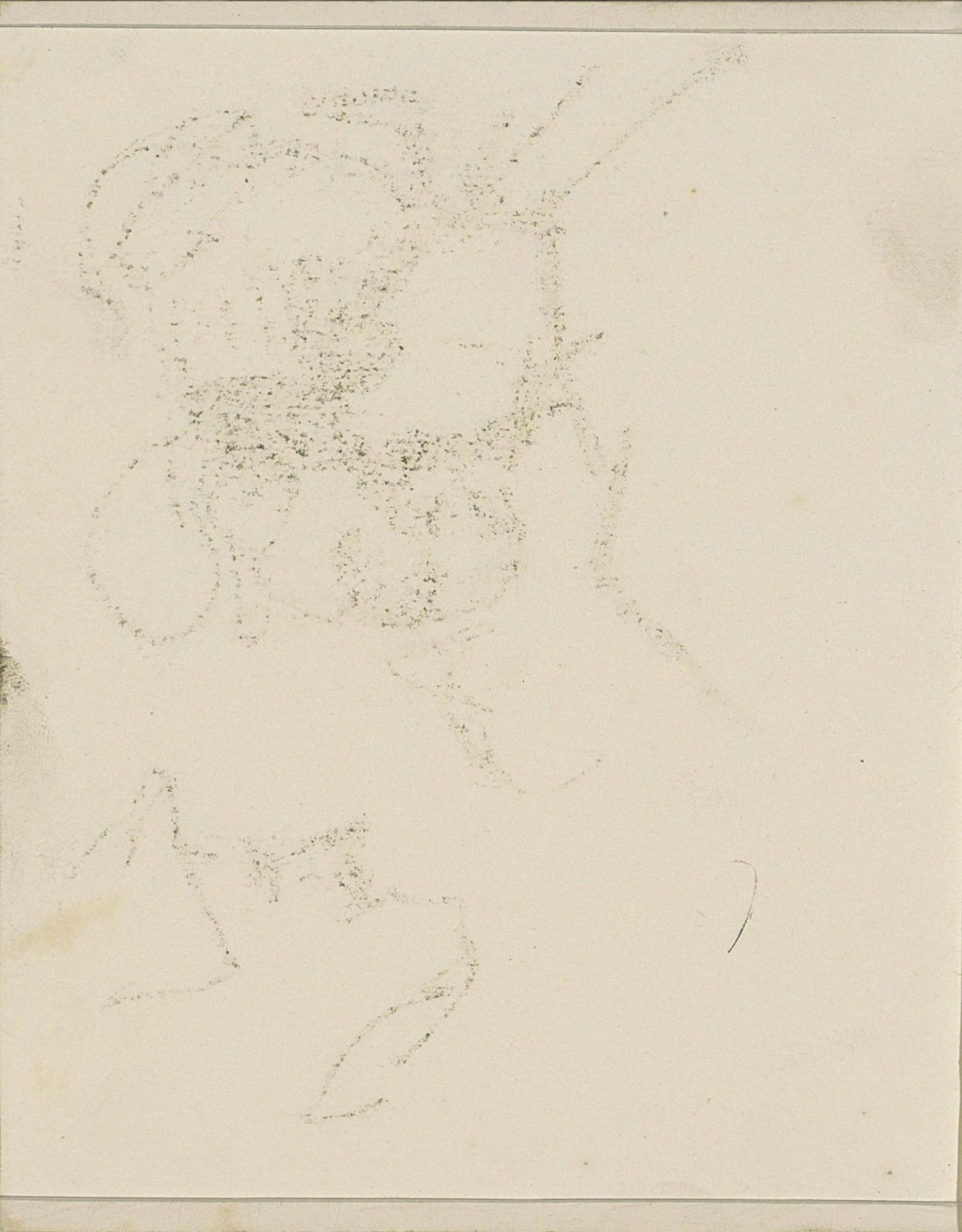 Abklatsch van de krijttekening op pagina 79 by Isaac Israels