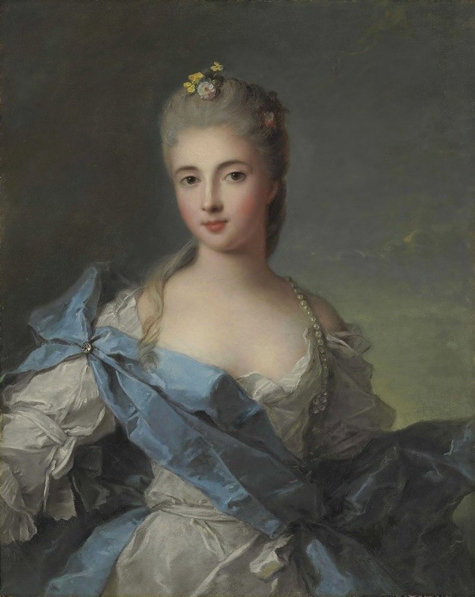 Portrait Of A Lady by Jean-Marc Nattier