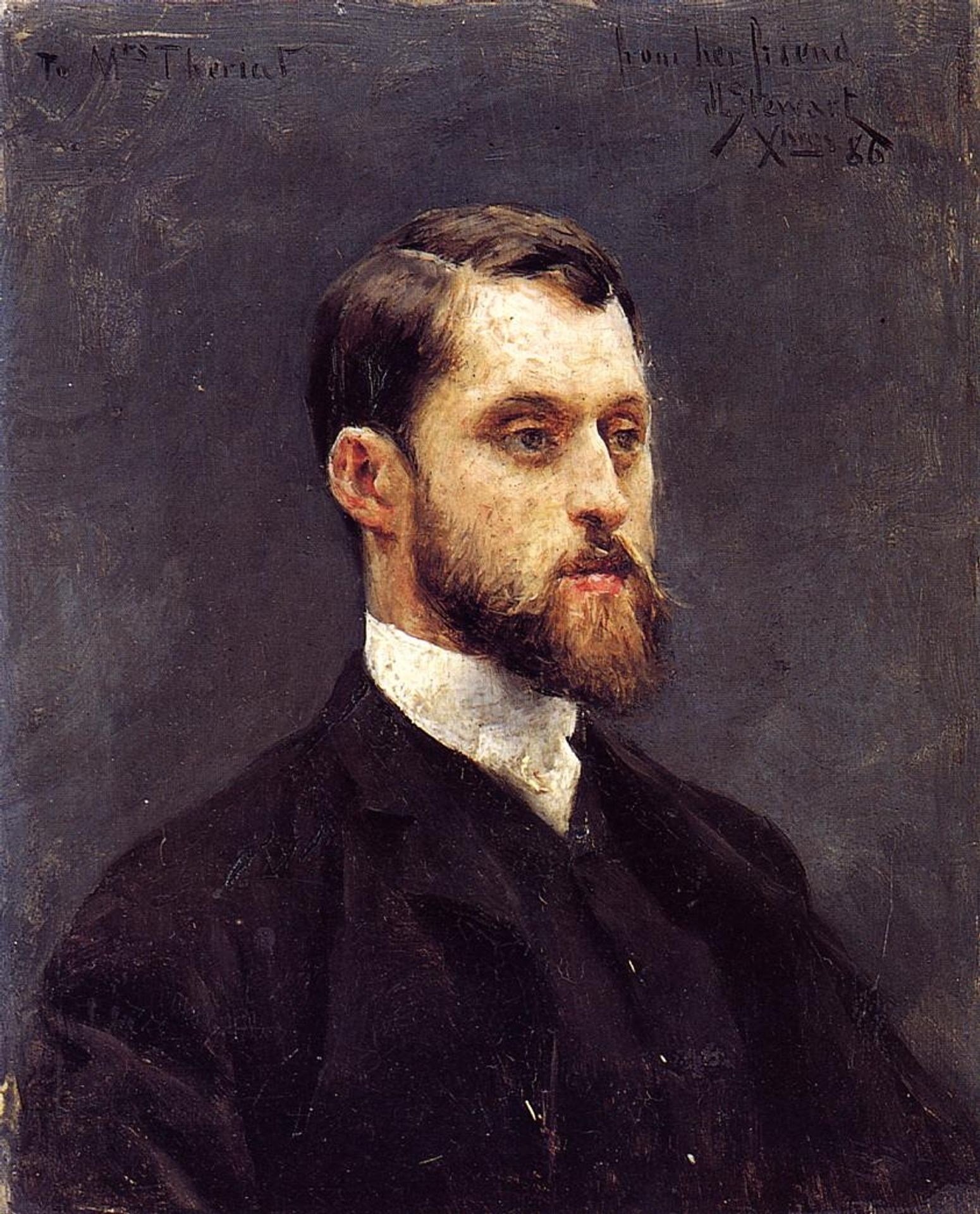 Self Portrait by Julius Leblanc Stewart