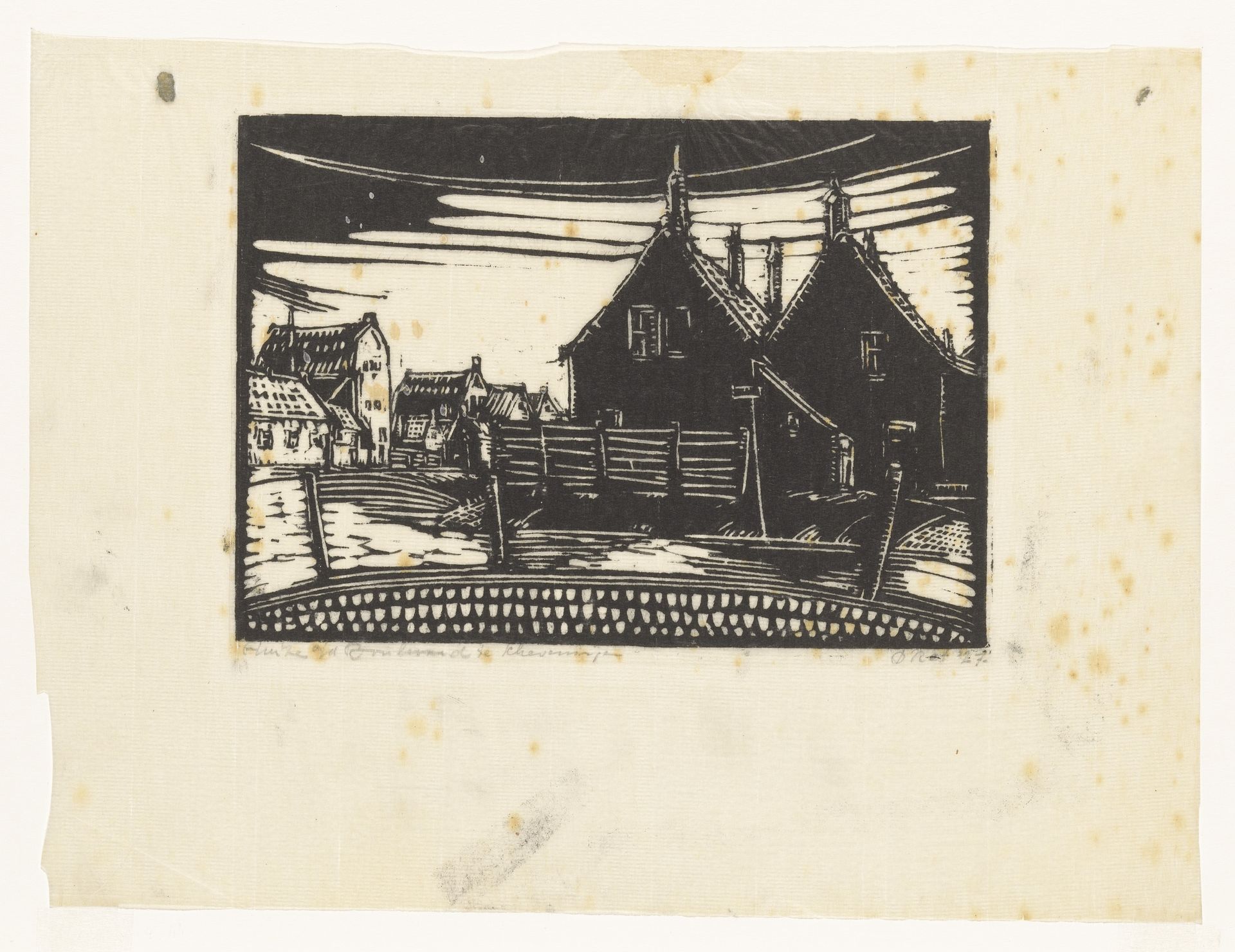 Huizen aan de boulevard te Scheveningen by Dick Ket