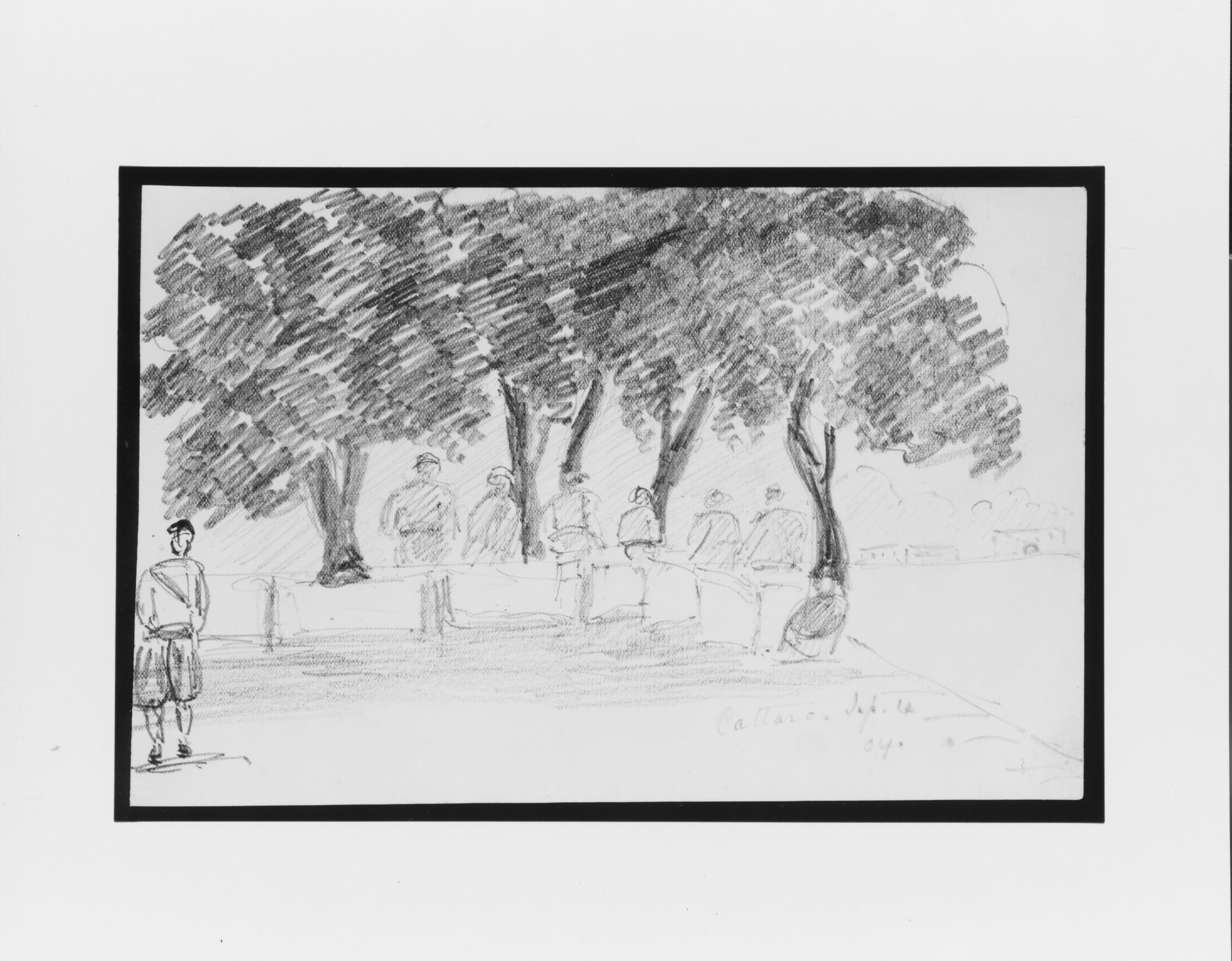 Cattaro (from Sketchbook) by Mary Newbold Sargent