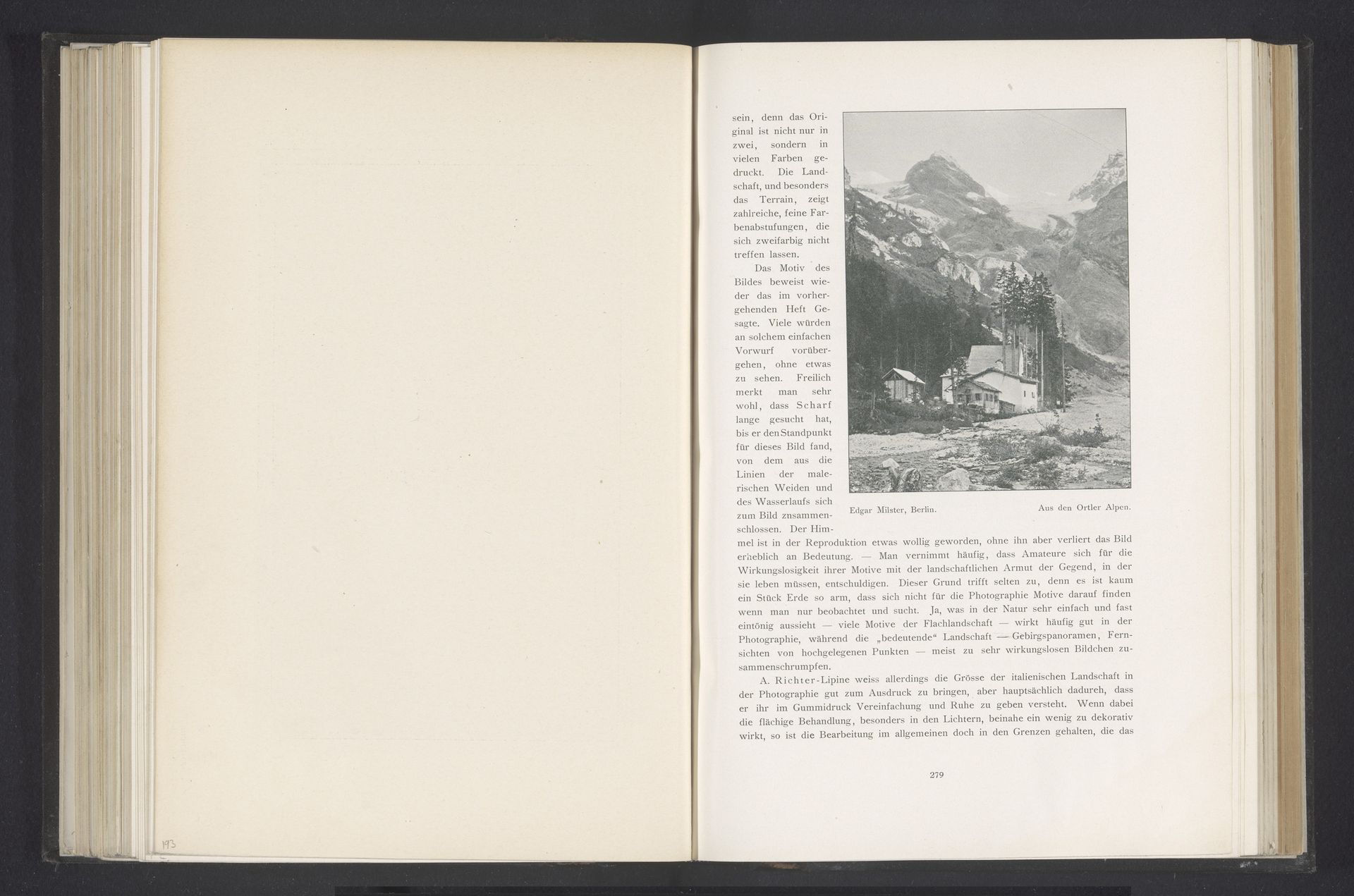 Gezicht op de Ortler Alpen by Edgar Milster