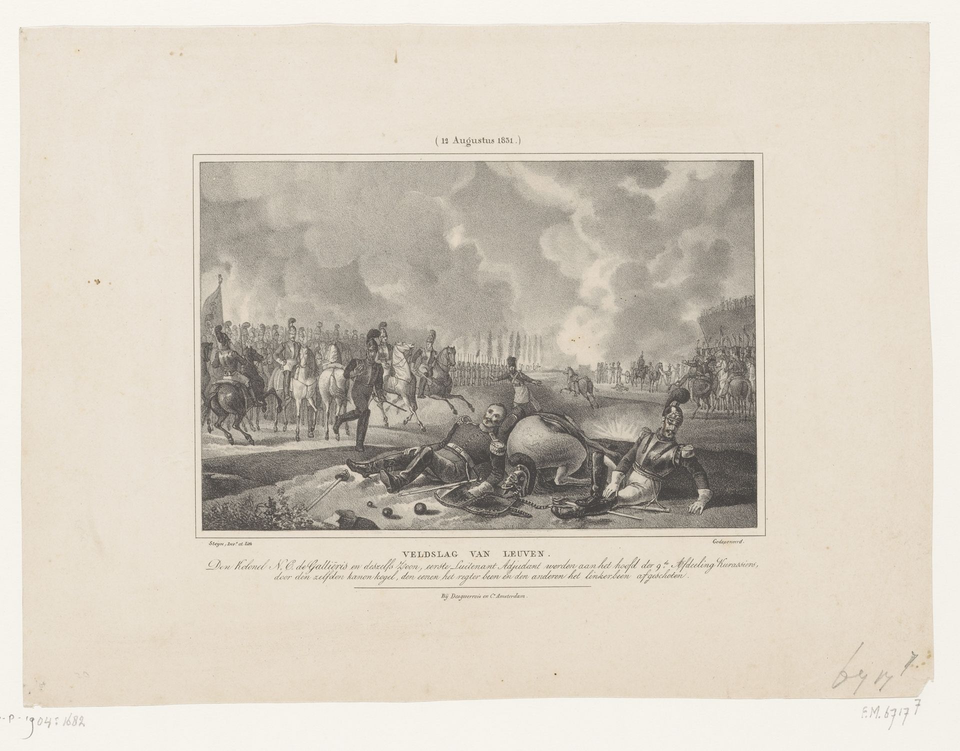 Slag bij Leuven by Johannes Steyn