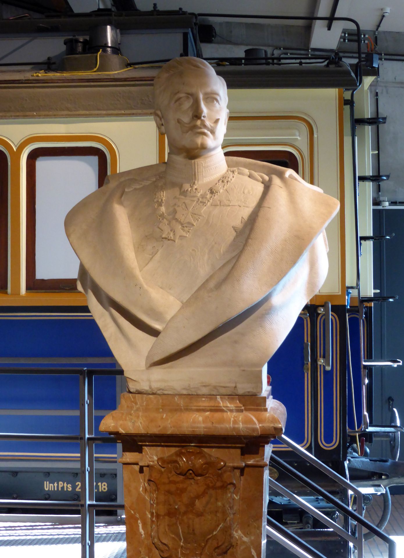 Kaiser Wilhelm II by Ludwig Manzel