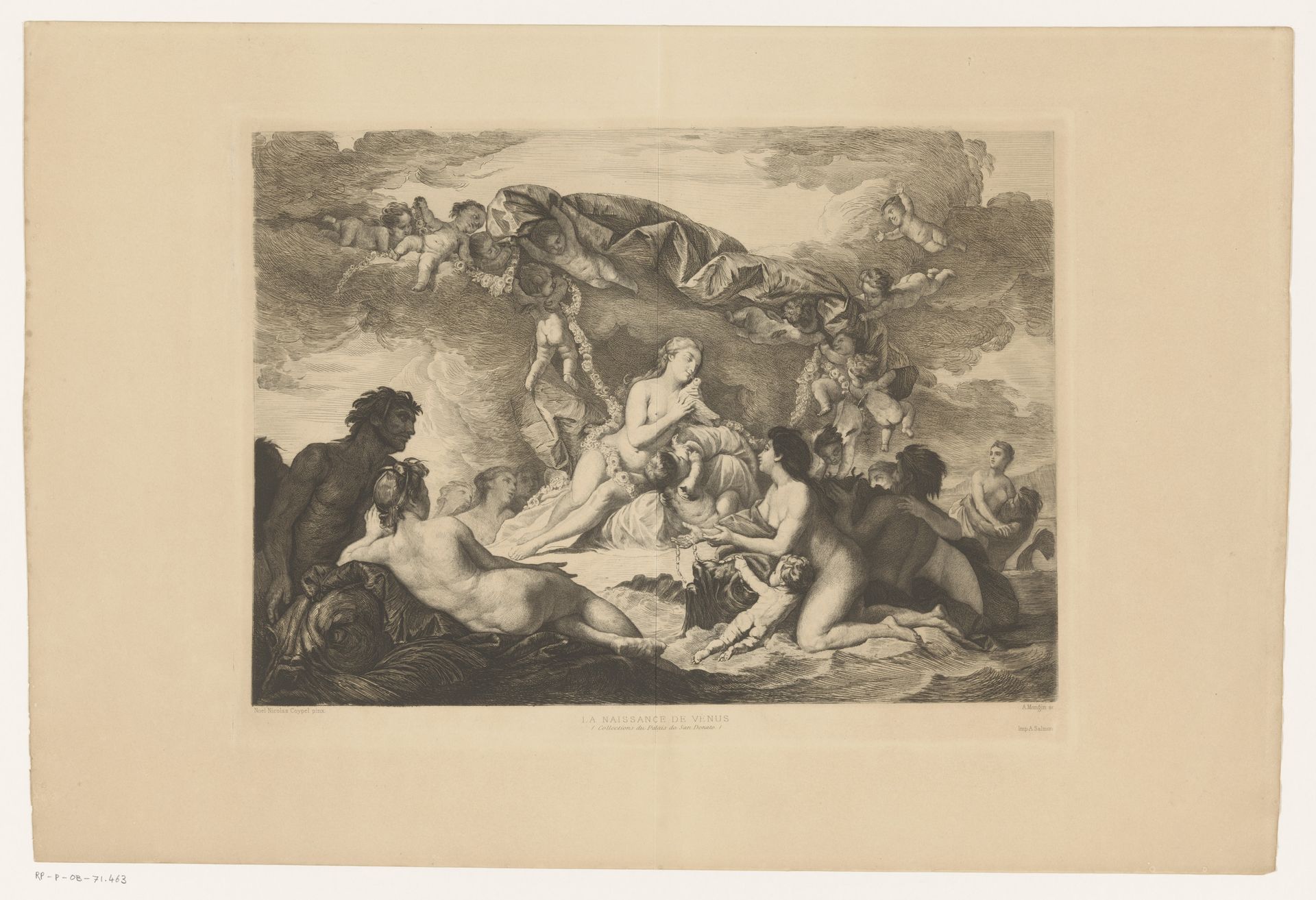 Geboorte van Venus by Augustin Mongin