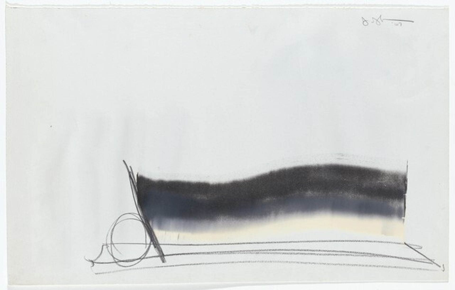 Watchman [sketch for Watchman] by Jasper Johns