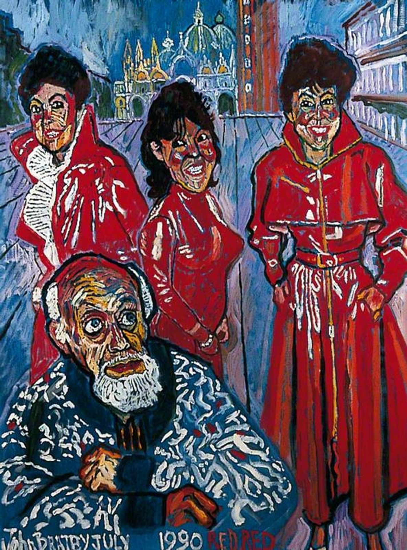 Red, Red by John Bratby