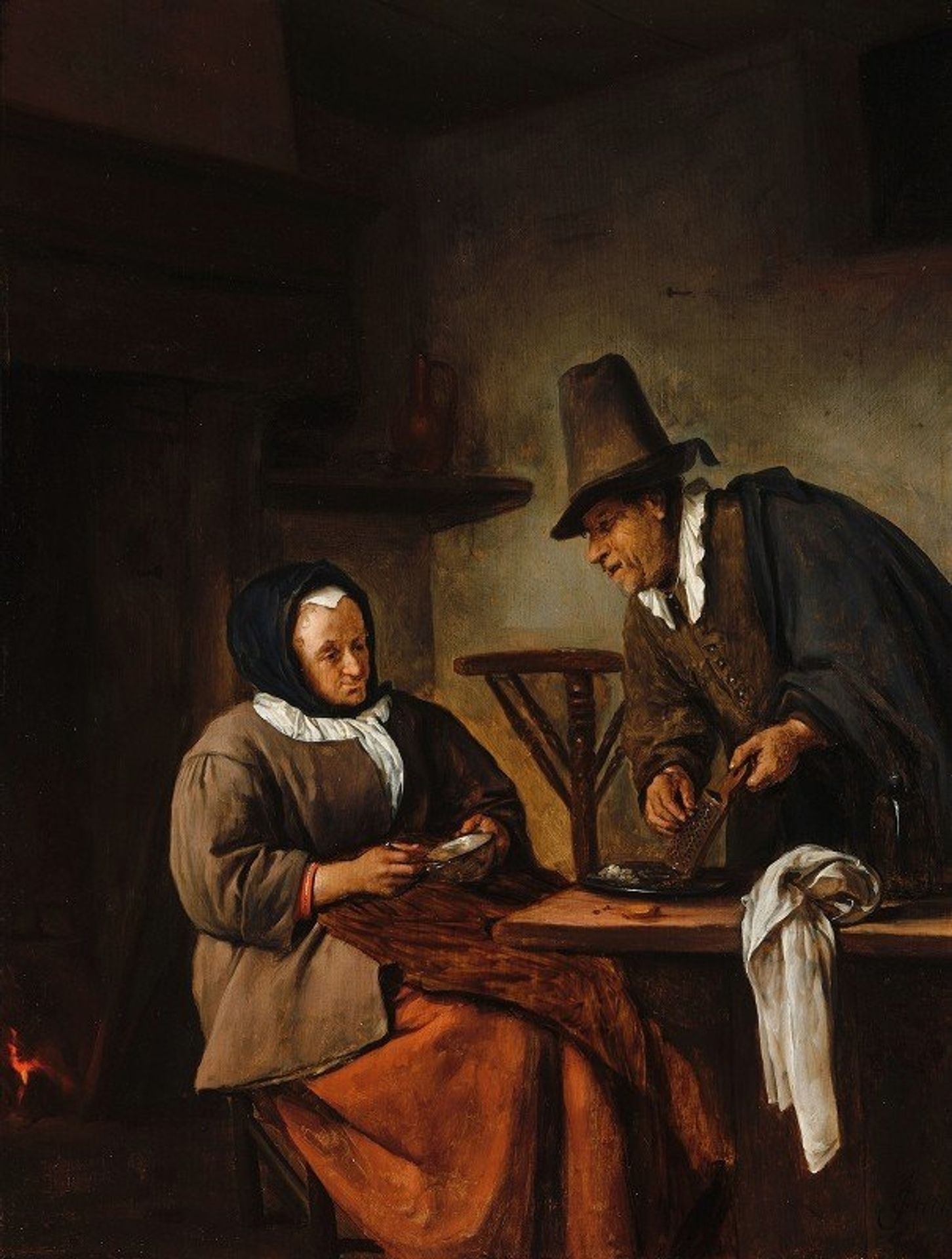 The Caudle Makers by Jan Steen