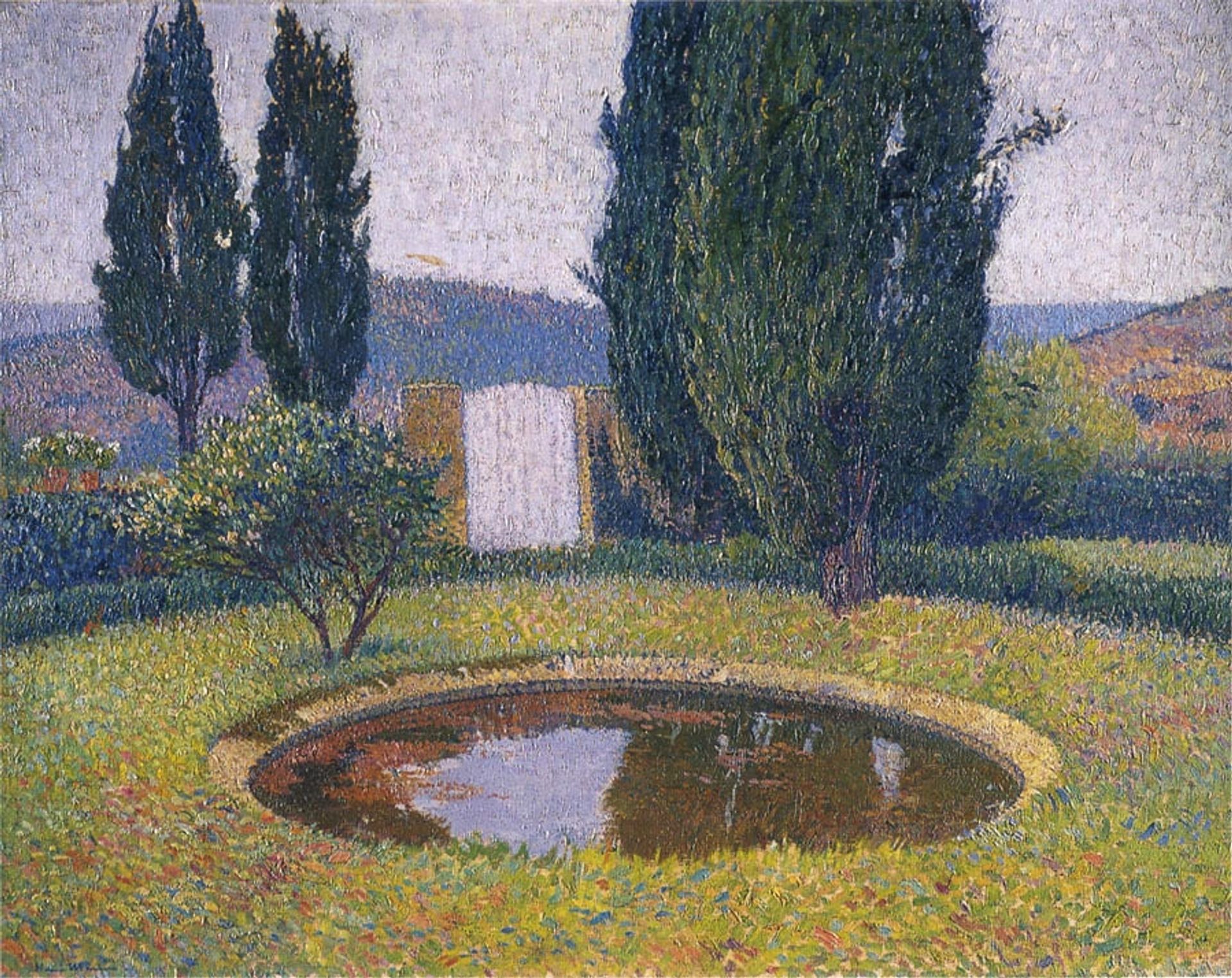 Fountain in Marquayrol by Henri Martin
