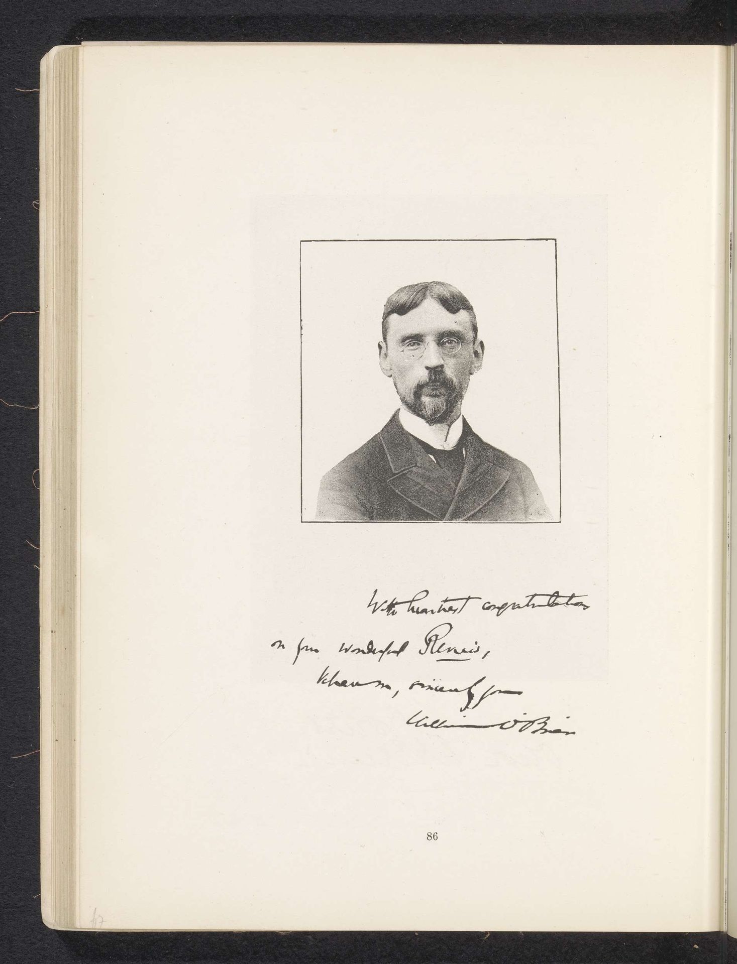 Portret van William O'Brien by Fratelli d' Alessandri
