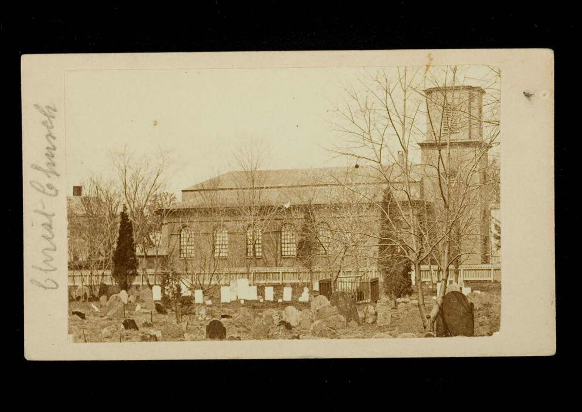 Christ Church, 0 Garden Street, Cambridge, Massachusetts by George Kendall Warren