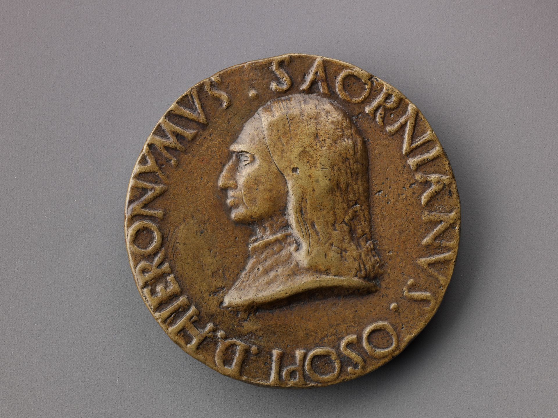 Medal:  Girolamo Savorgnan or Savorniano by Fra Antonio da Brescia