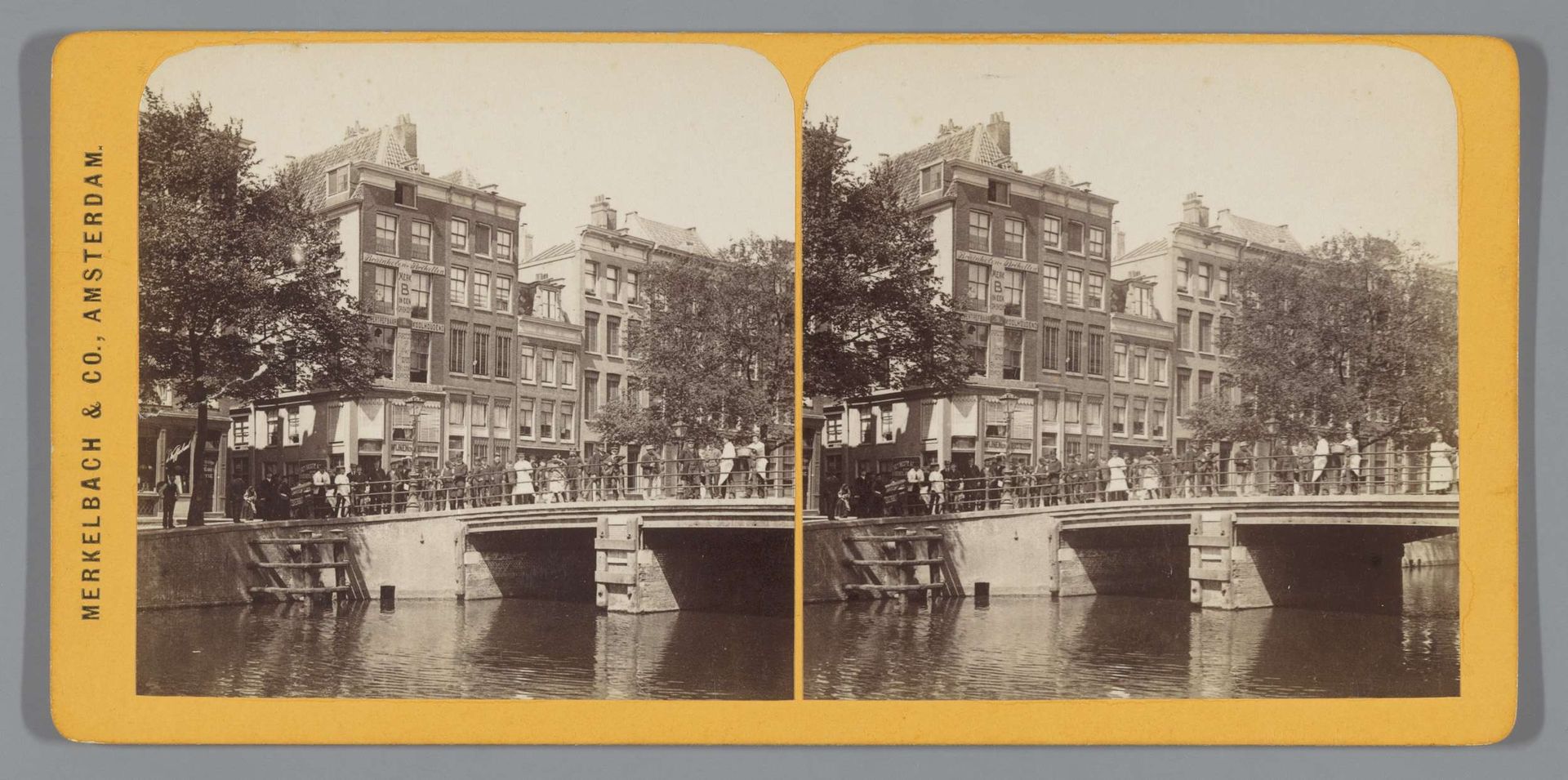 Singel bij de Gasthuismolensteeg, Amsterdam by Anonymous
