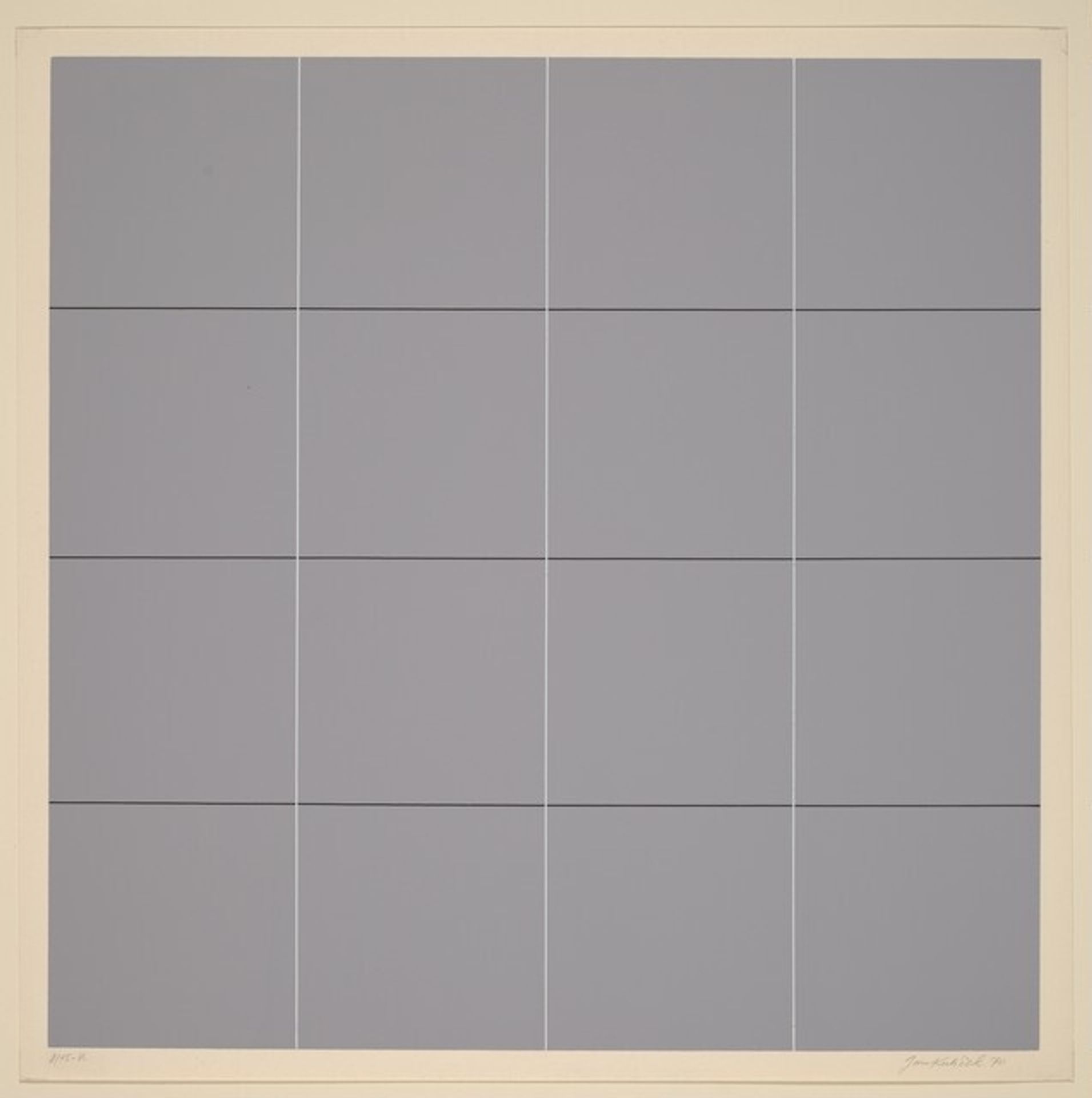 Additive System of Horizontals and Verticals in a Square by Jan Kubicek