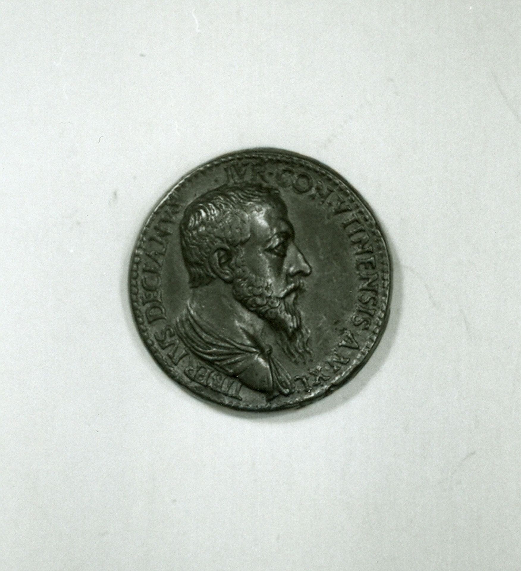 Medal:  Tiberio Deciano by Giovanni del Cavino